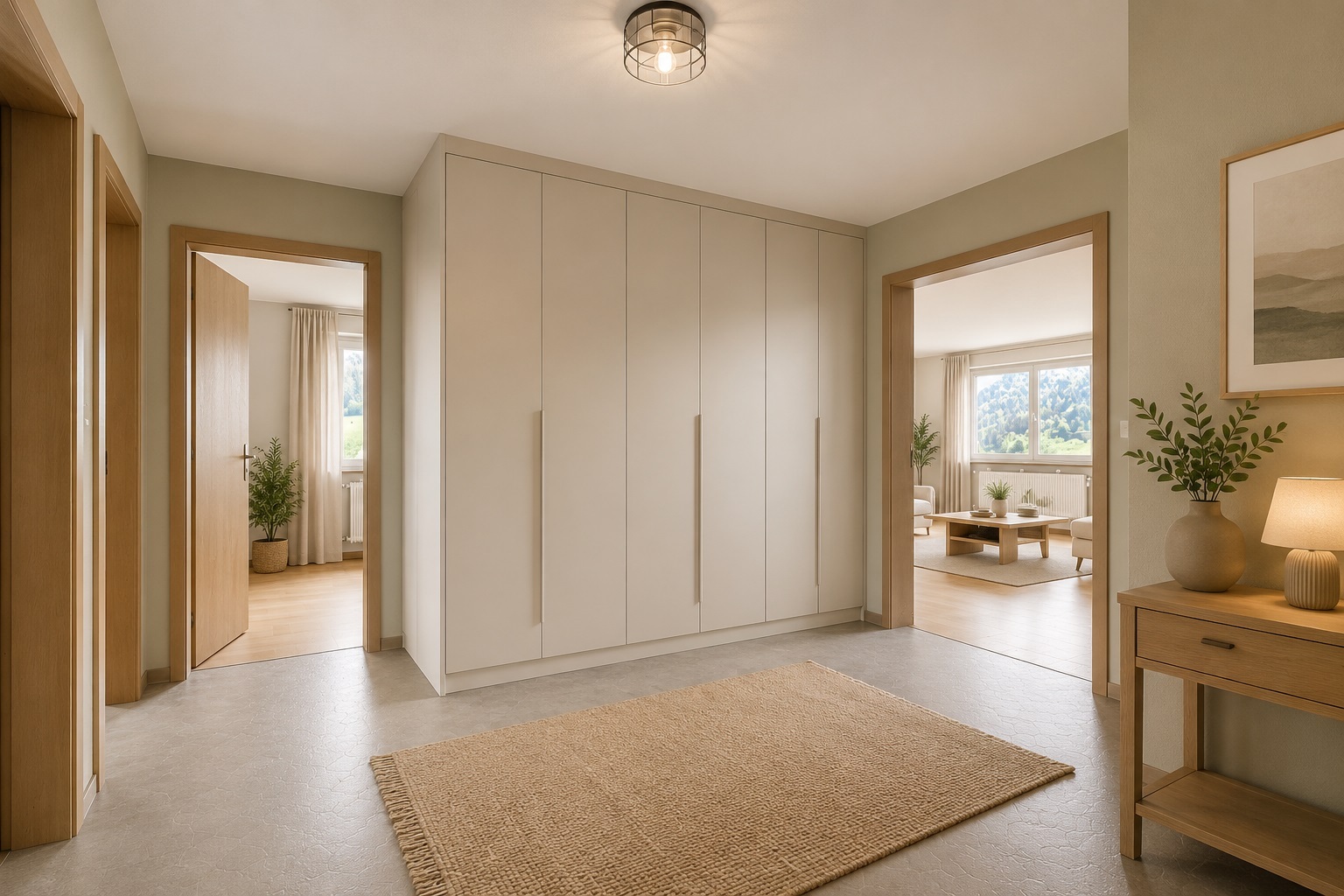 Illustration einer möglichen Renovierung der Wohnung. Die Renovierungsarbeiten sind im Verkaufspreis nicht inbegriffen. Illustration einer möglichen Renovierung der Wohnung. Die Renovierungsarbeiten sind im Verkaufspreis nicht inbegriffen.