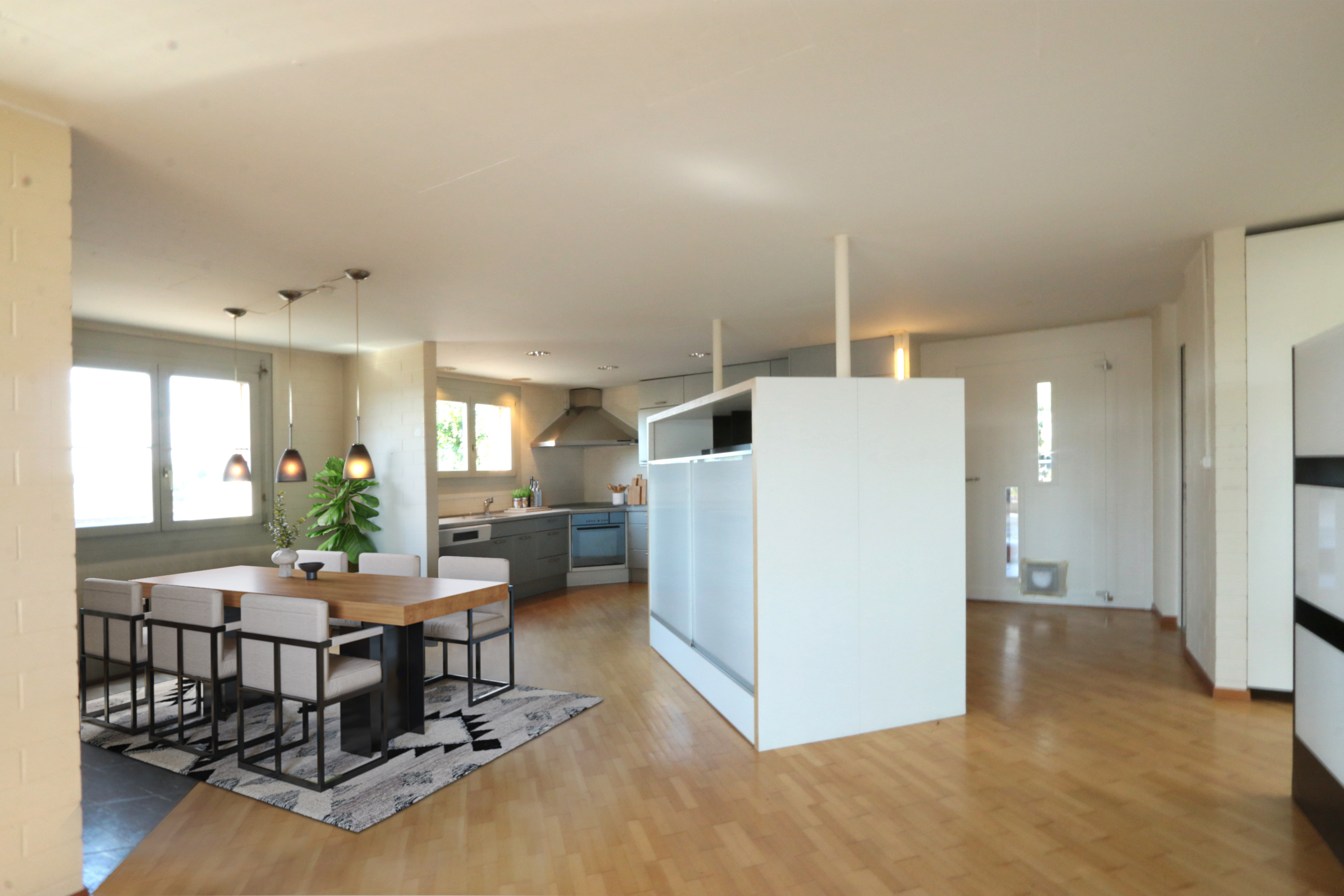 Visual Staging - Essplatz und Küche, Entrée