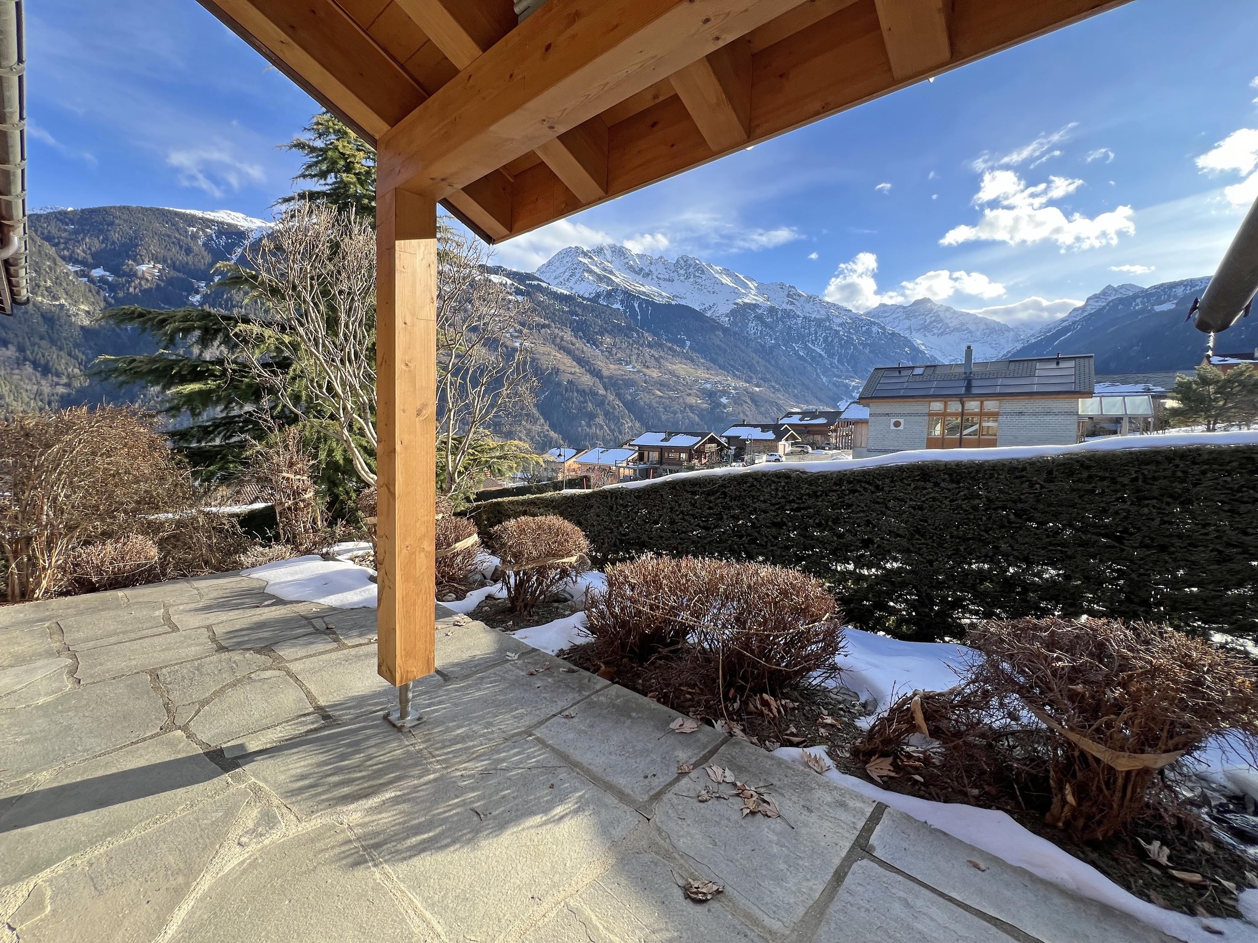 Terrasse et vue