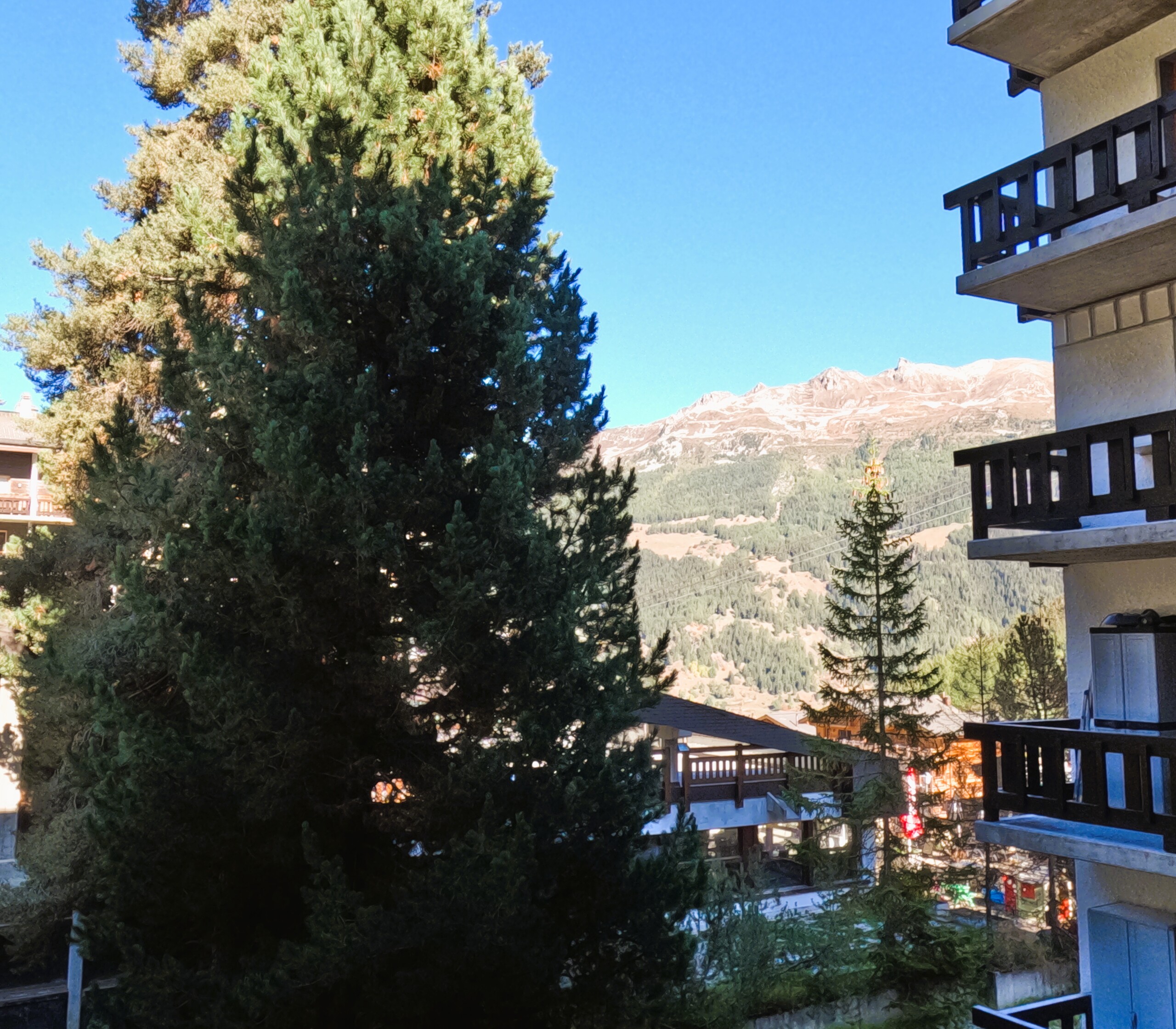 Vue du balcon 