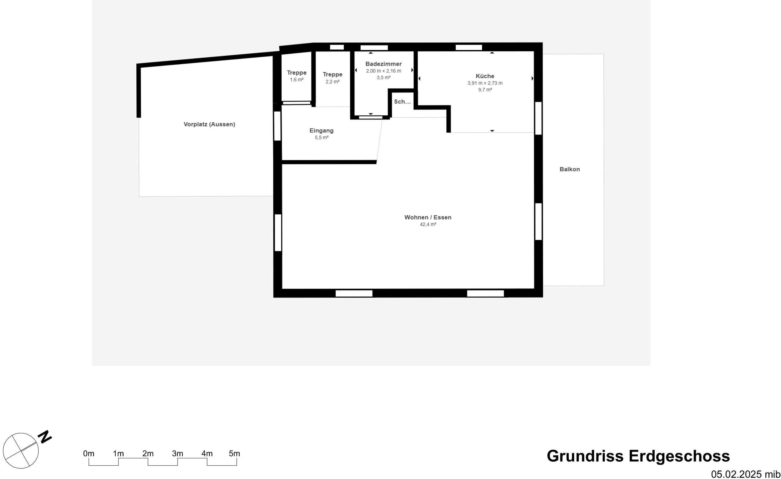 Grundriss Erdgeschoss