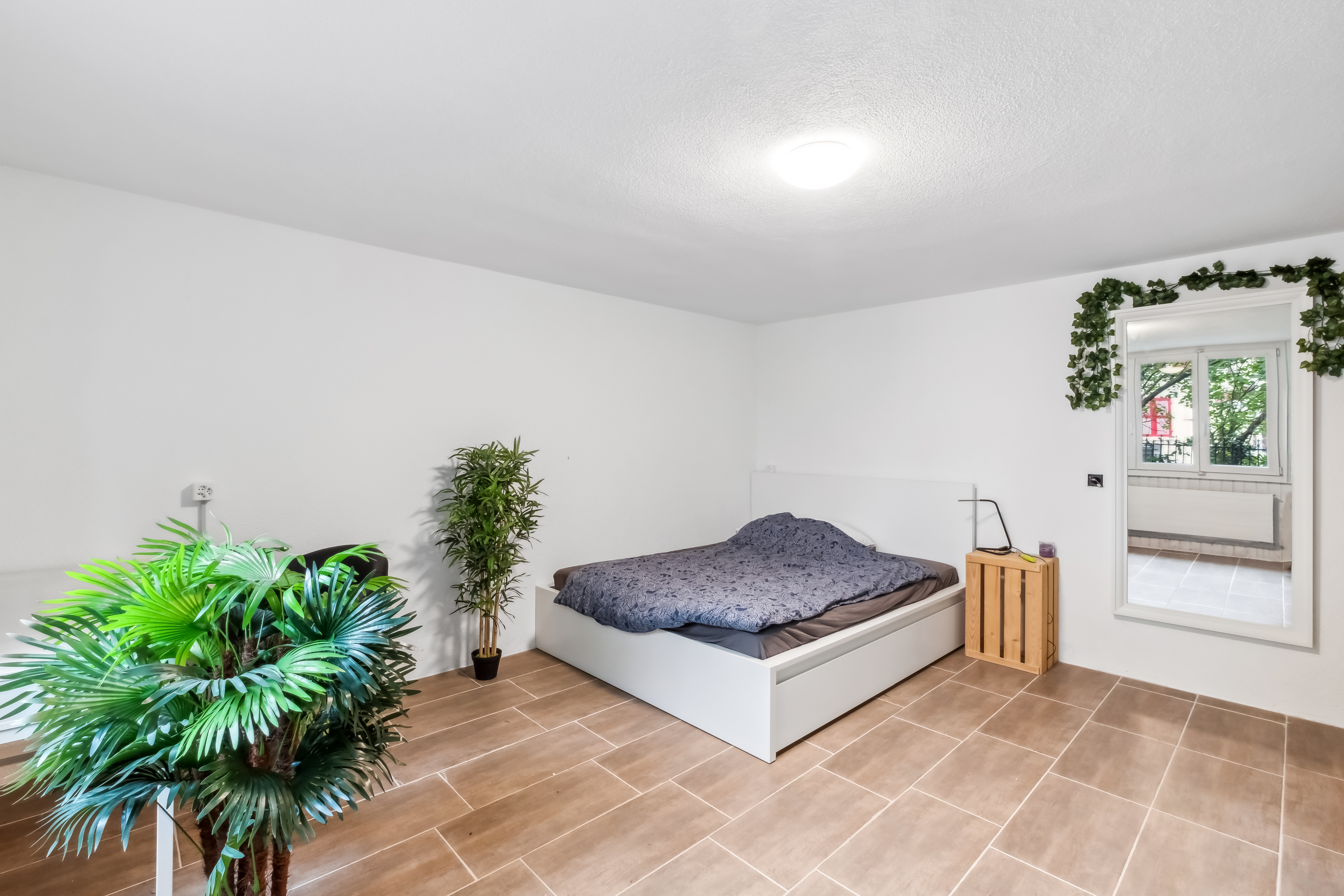 Chambre à coucher au sous-sol