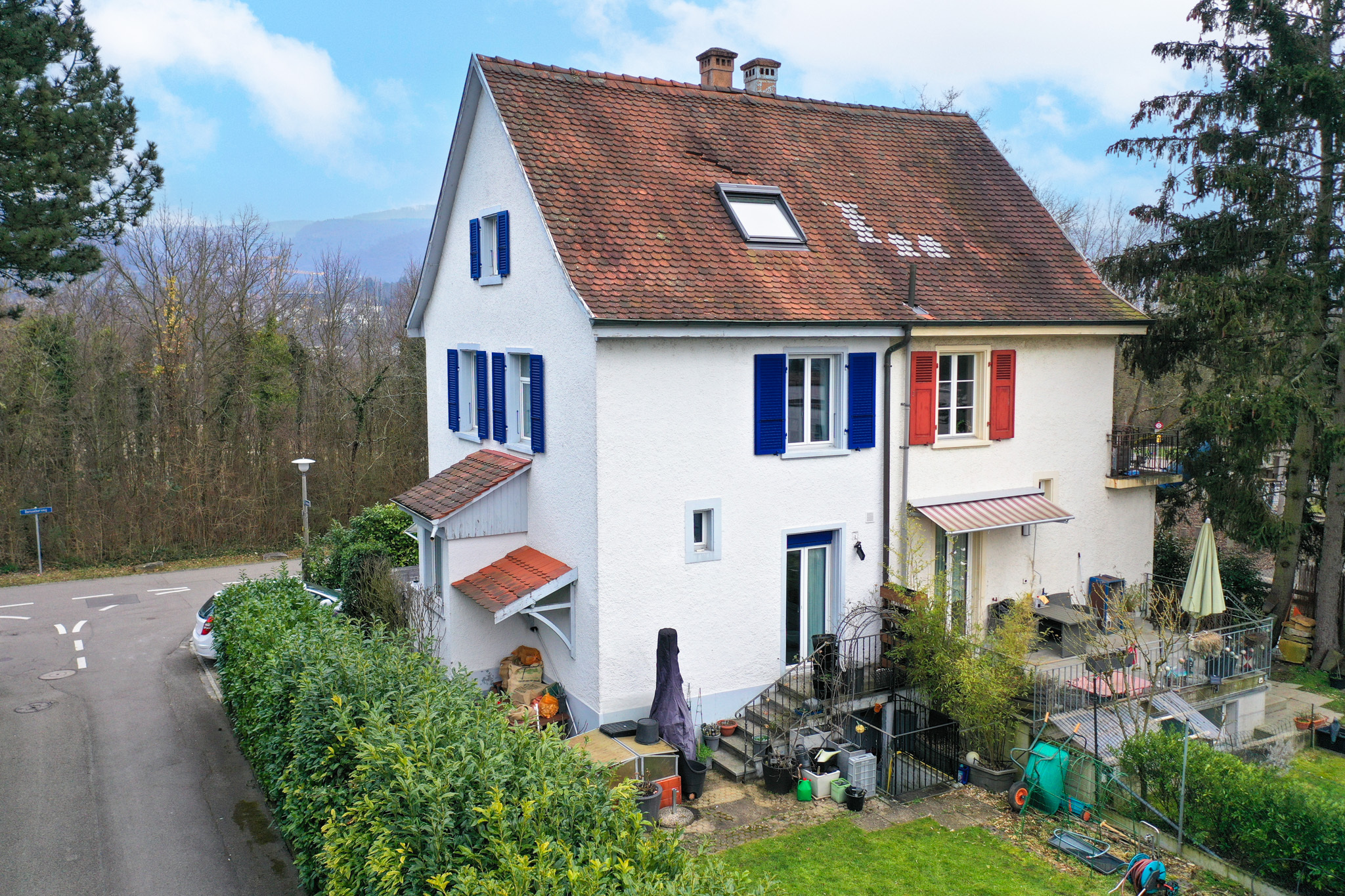 Aussen Ansicht Gartenseite
