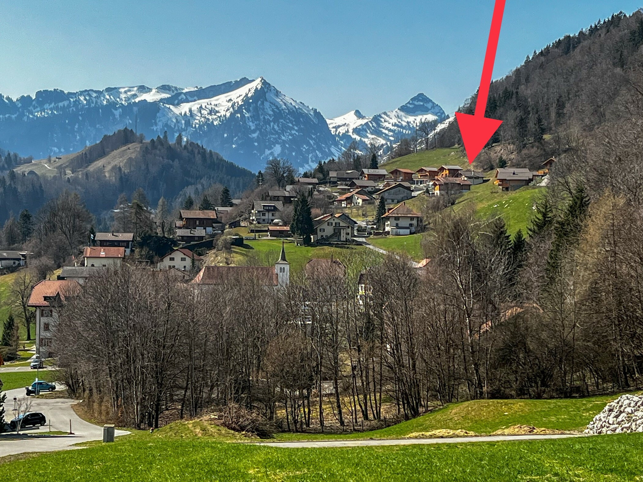 L'emplacement du projet