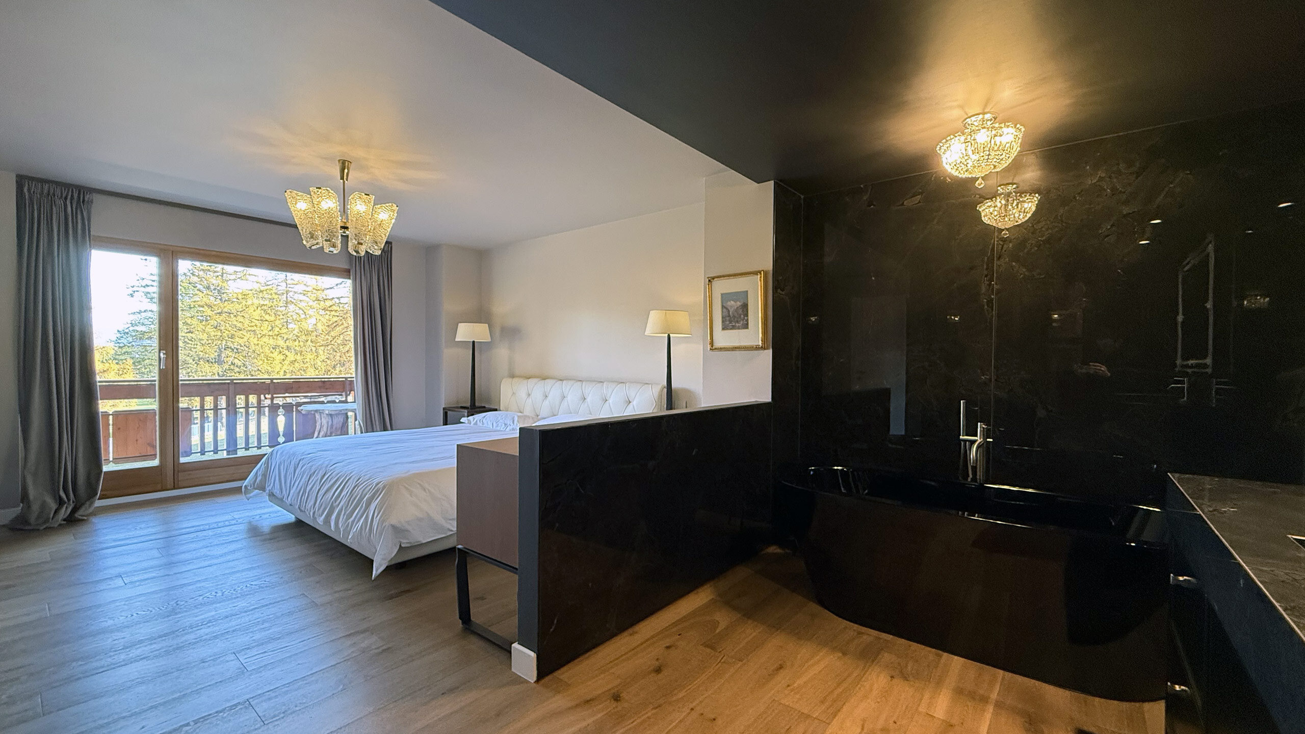 View from bathroom and shower - Master bedroom View from bathroom and shower - Master bedroom