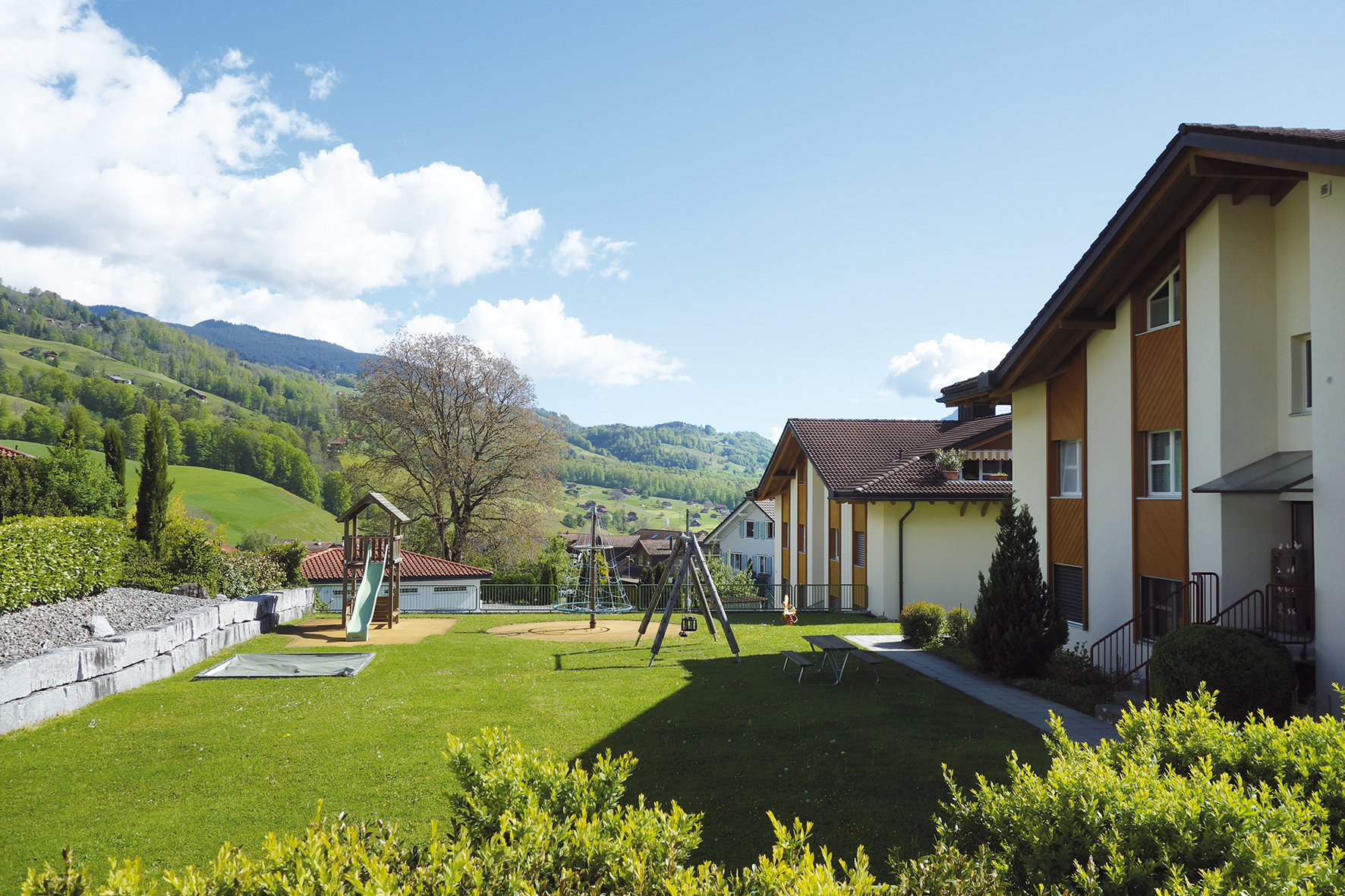 Spielplatz vor dem Haus Spielplatz vor dem Haus