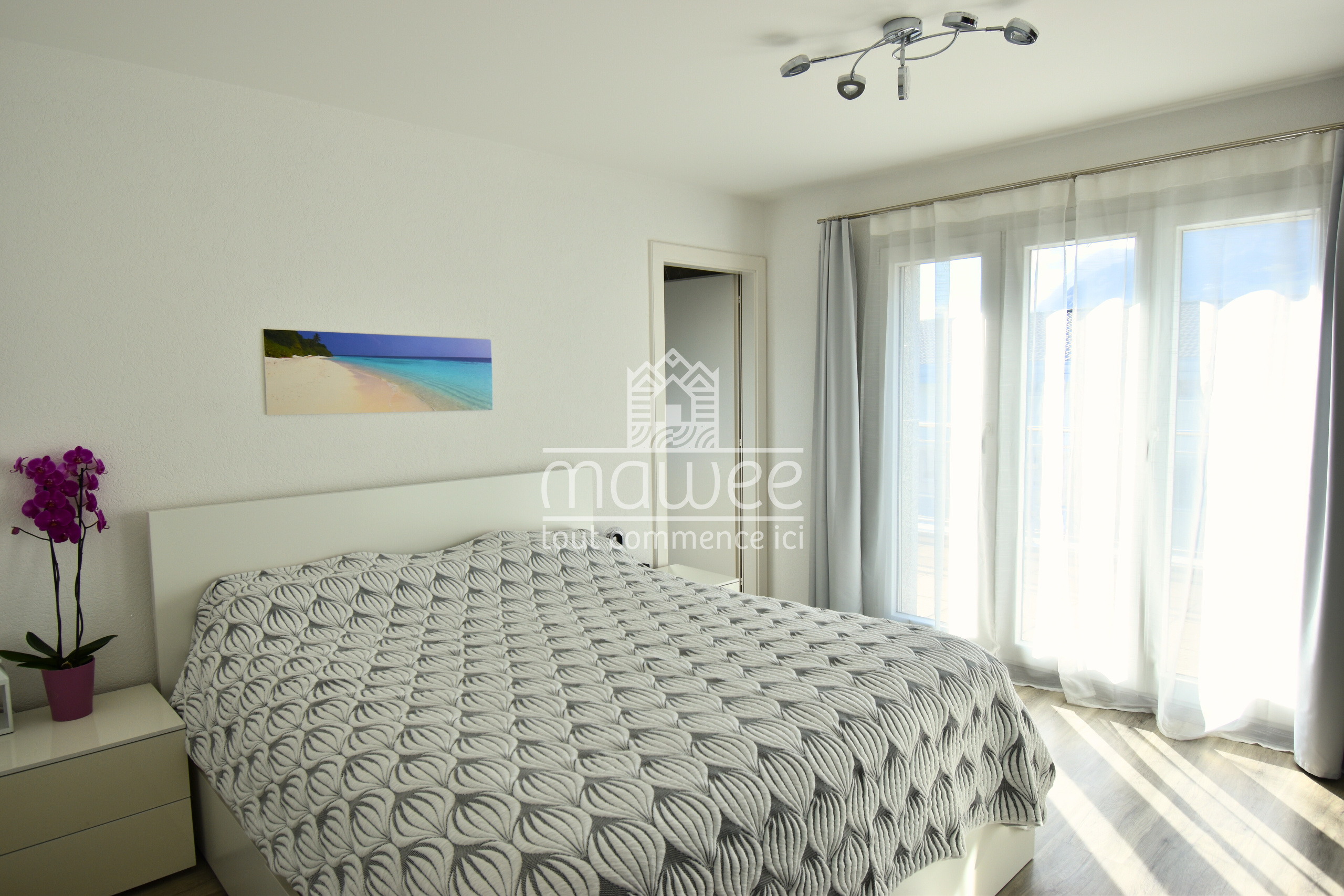 Attique Vétroz - Chambre parentale Attique Vétroz - Chambre parentale