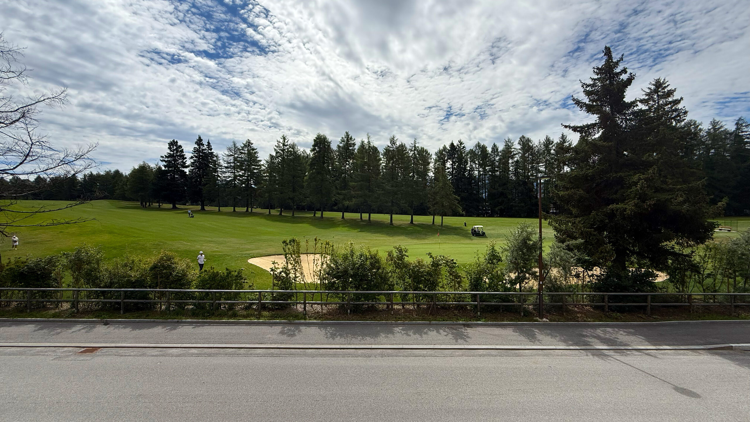 Breathtaking view of hole 4 at Golf Ballesteros