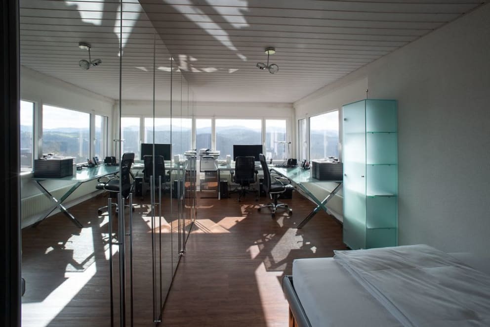 Büro im Obergeschoss