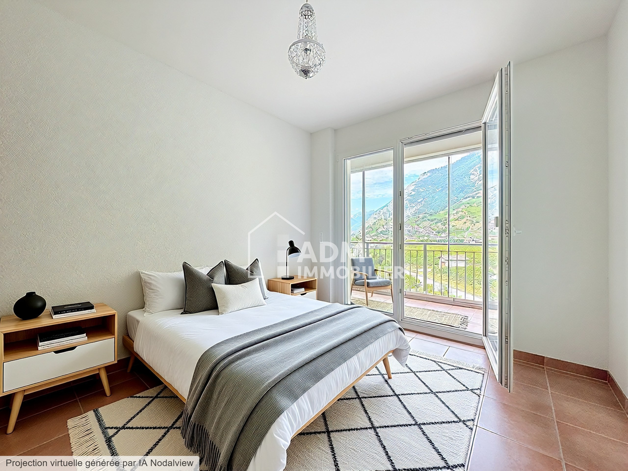 Chambre rez - photo retravaillée Chambre rez - photo retravaillée