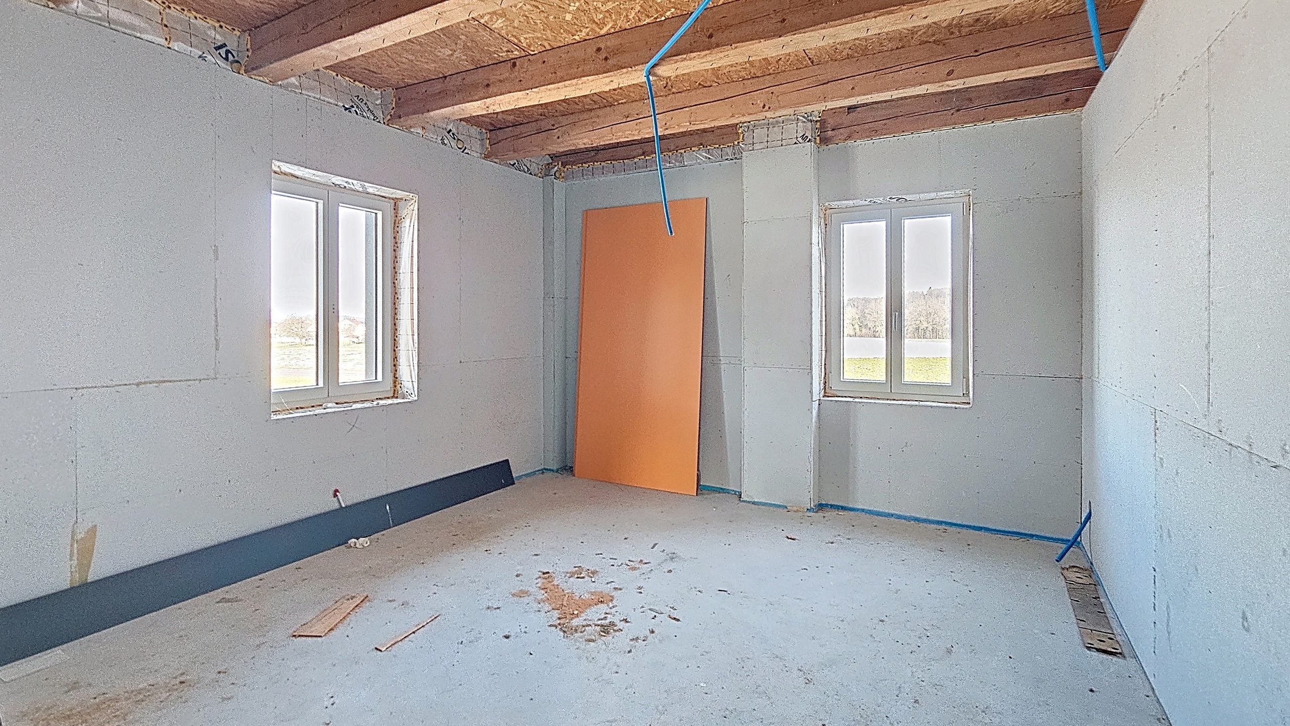 1er étage - chambre 1 en construction