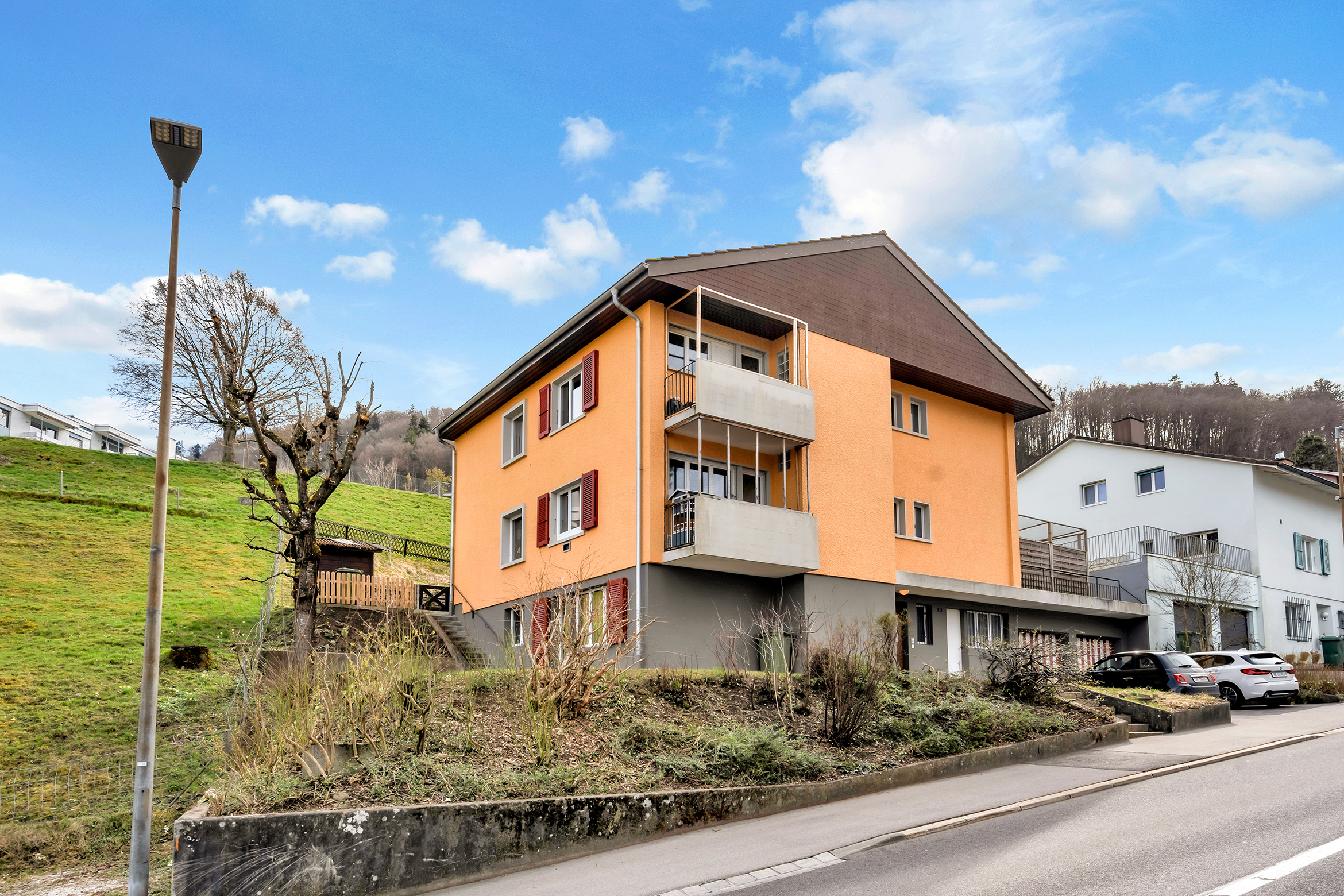 Aussenansicht Süd - Ost Fassade