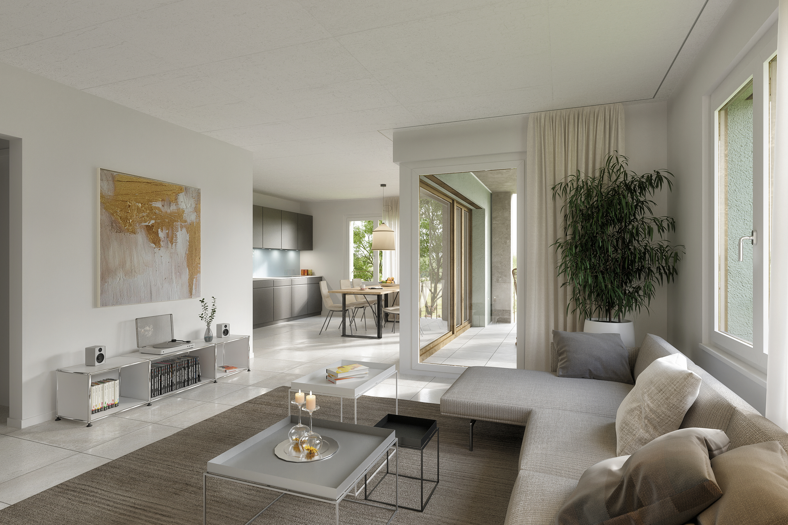 Visualisierung/Referenzbild Innenansicht Wohnung A1.2 Visualisierung/Referenzbild Innenansicht Wohnung A1.2