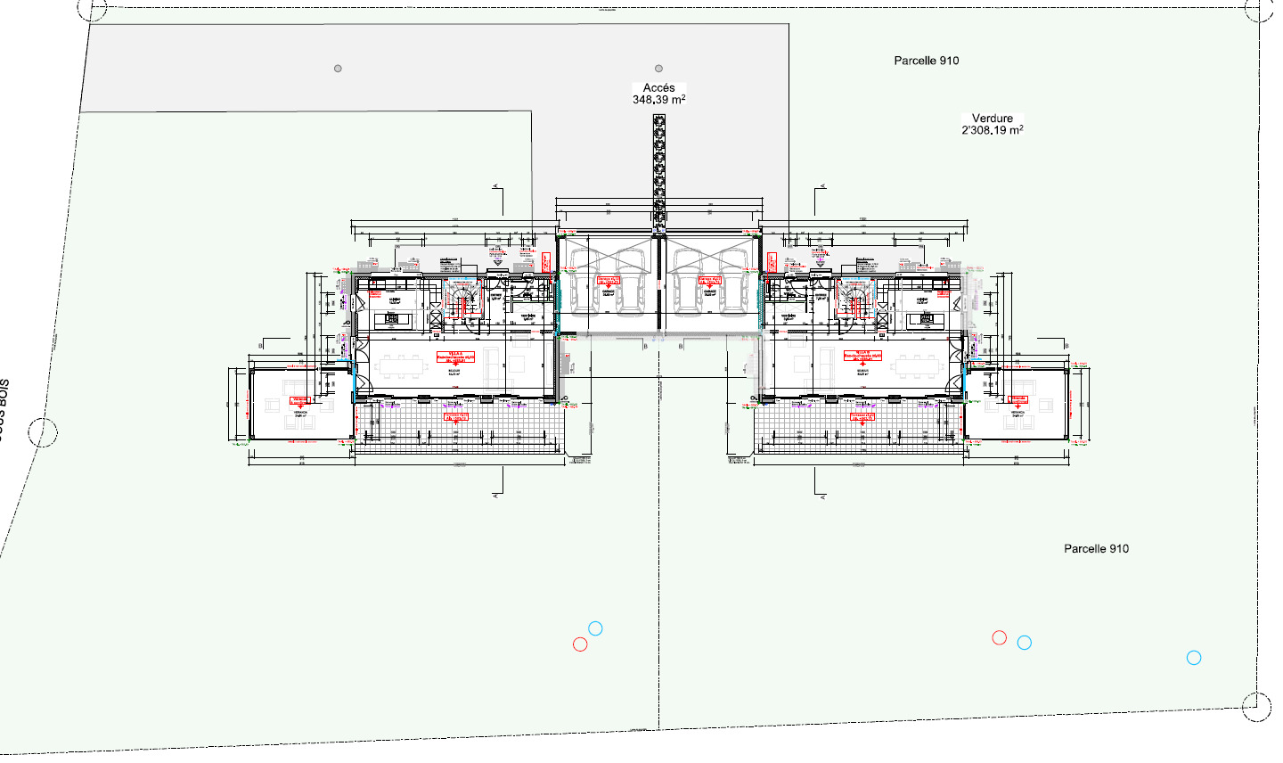 Immosol | Jouxtens-Mézery | Plan de masse Immosol | Jouxtens-Mézery | Plan de masse