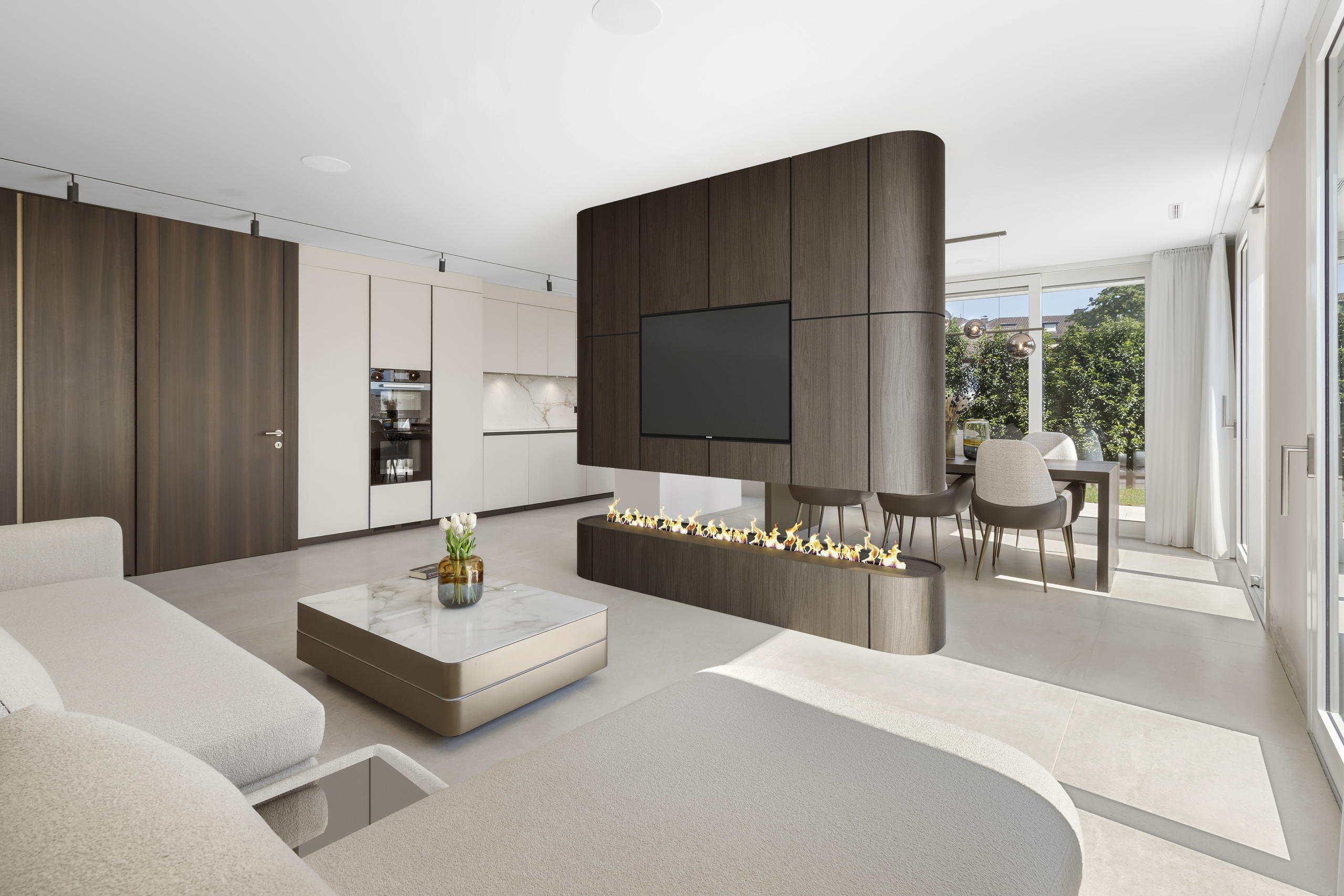 Wohn- Essbereich / Küche Erdgeschoss