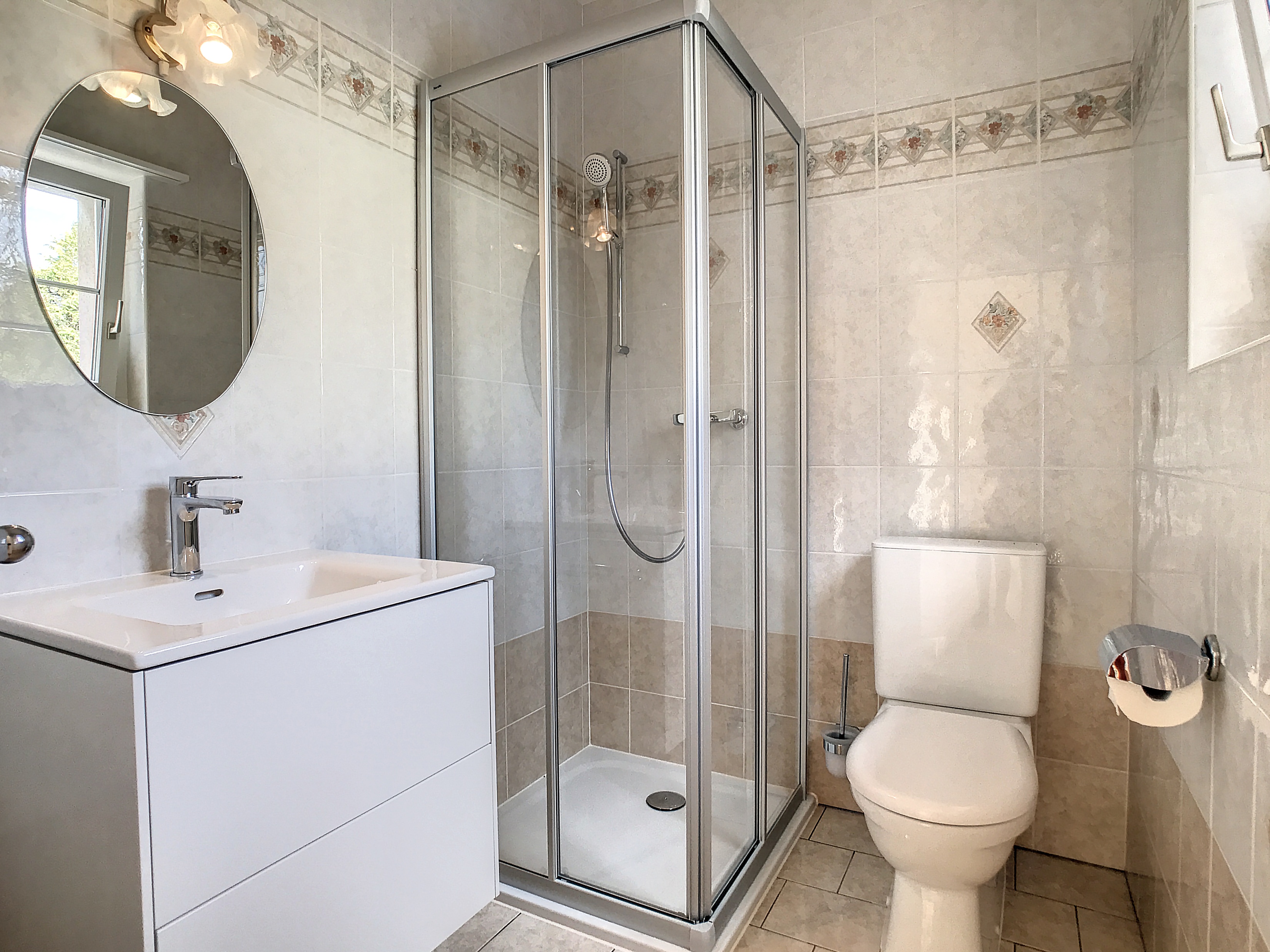 Salle de douche privative