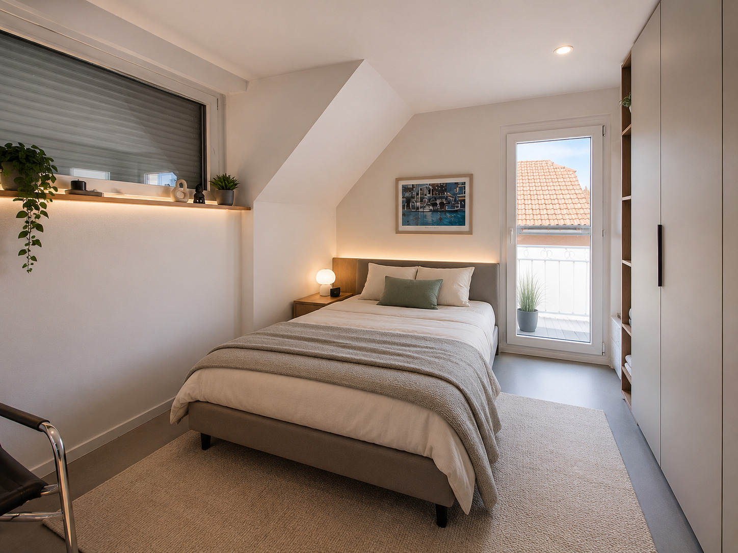 Schlafzimmer Obergeschoss Visualisierung