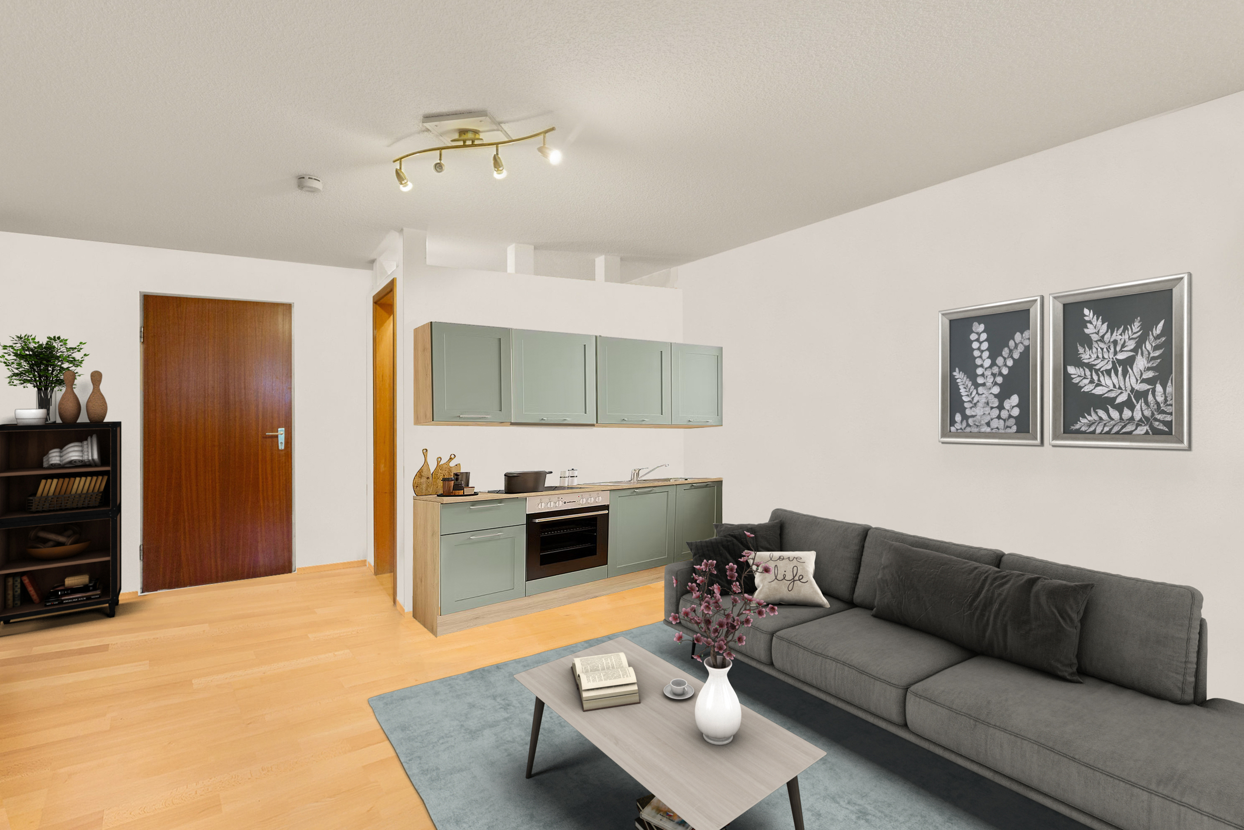 Designvorschlag - Wohnraum im UG