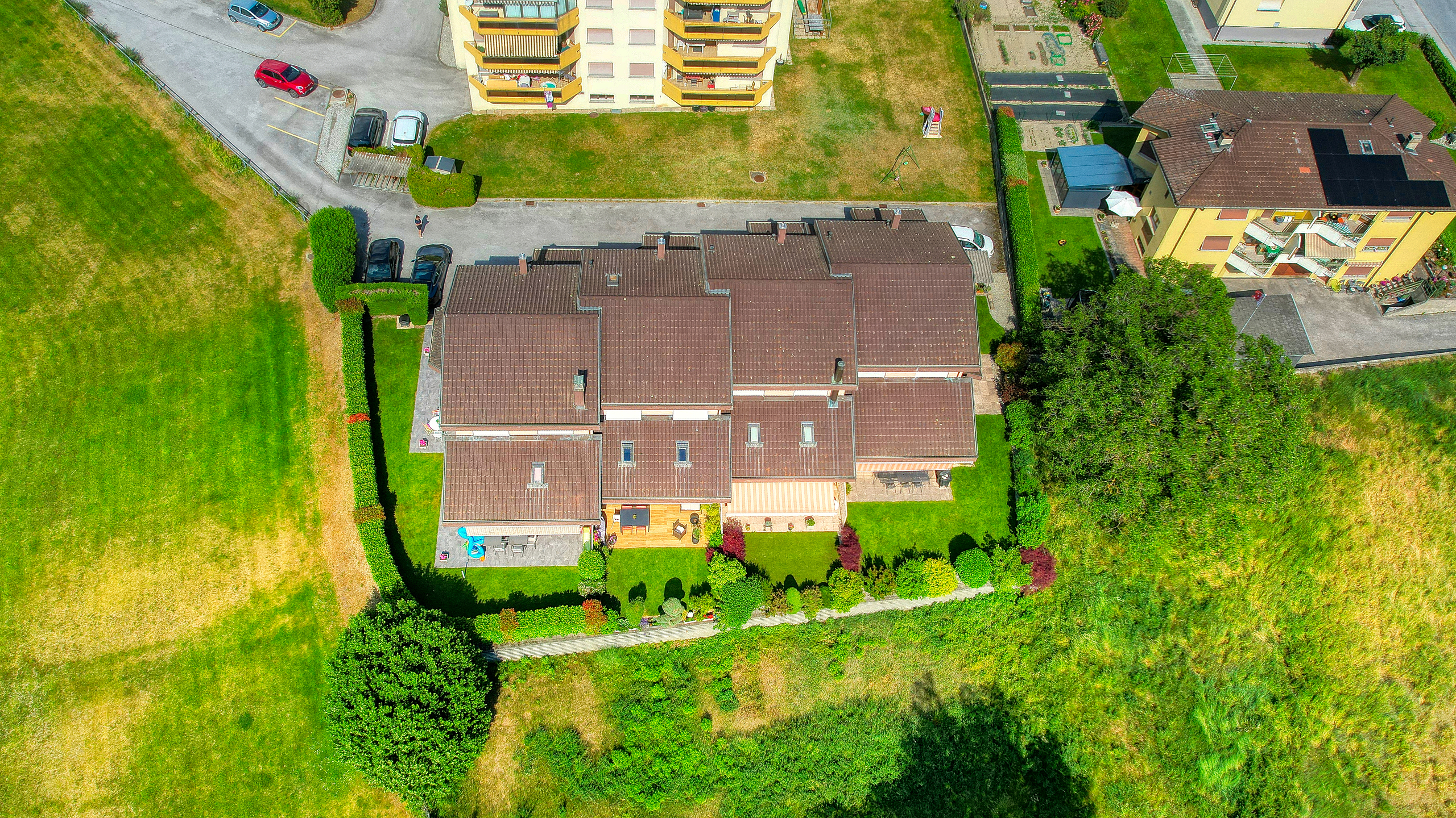 Villa Chippis - Vue drone Villa Chippis - Vue drone