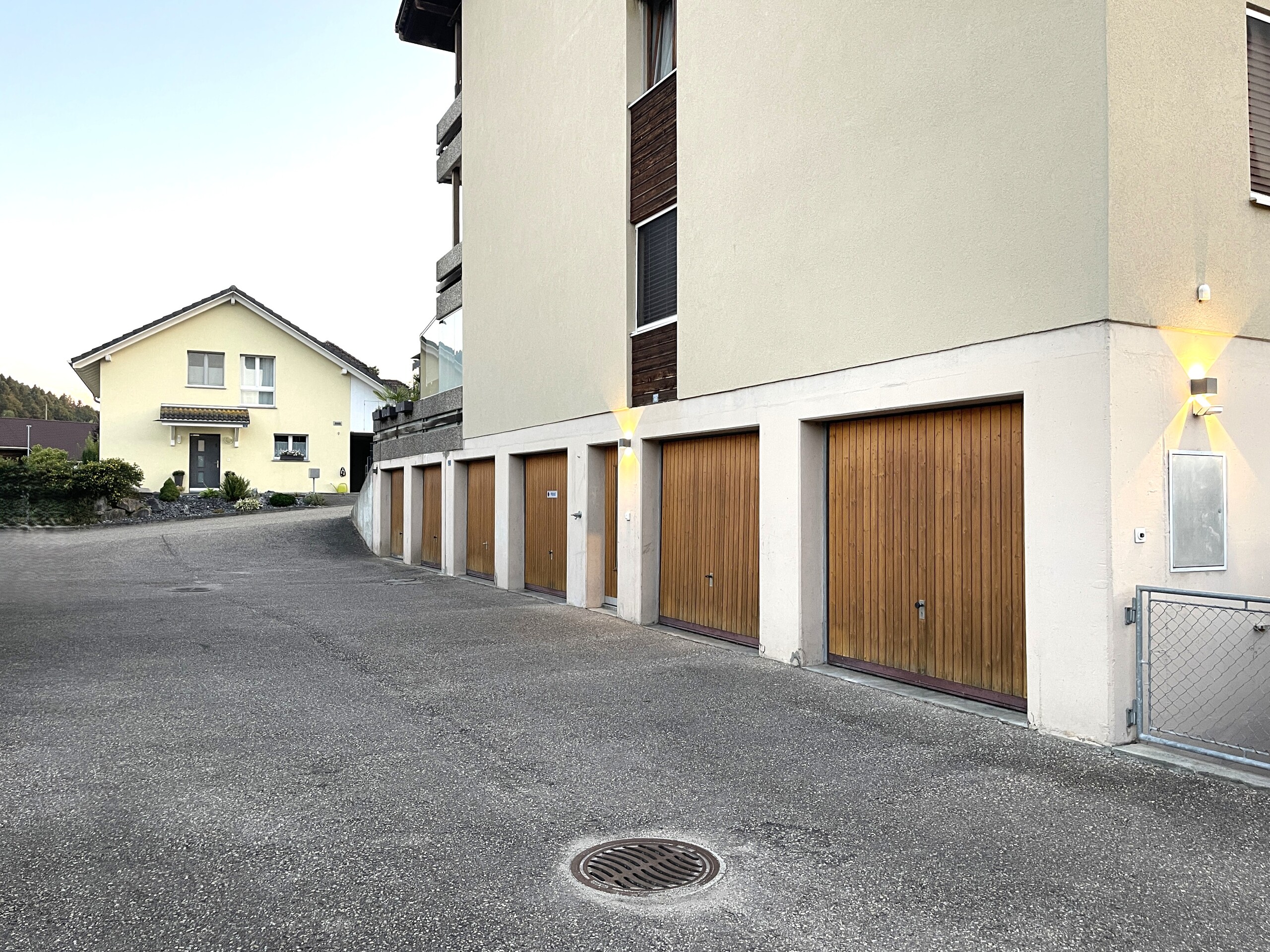 Einzelgarage mit Torautomat Einzelgarage mit Torautomat