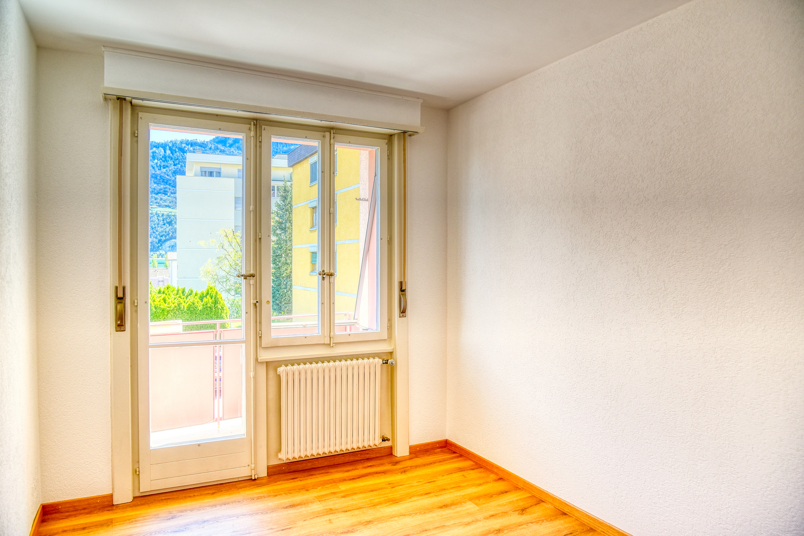 Appartement Sierre - Chambre 1 avec balcon