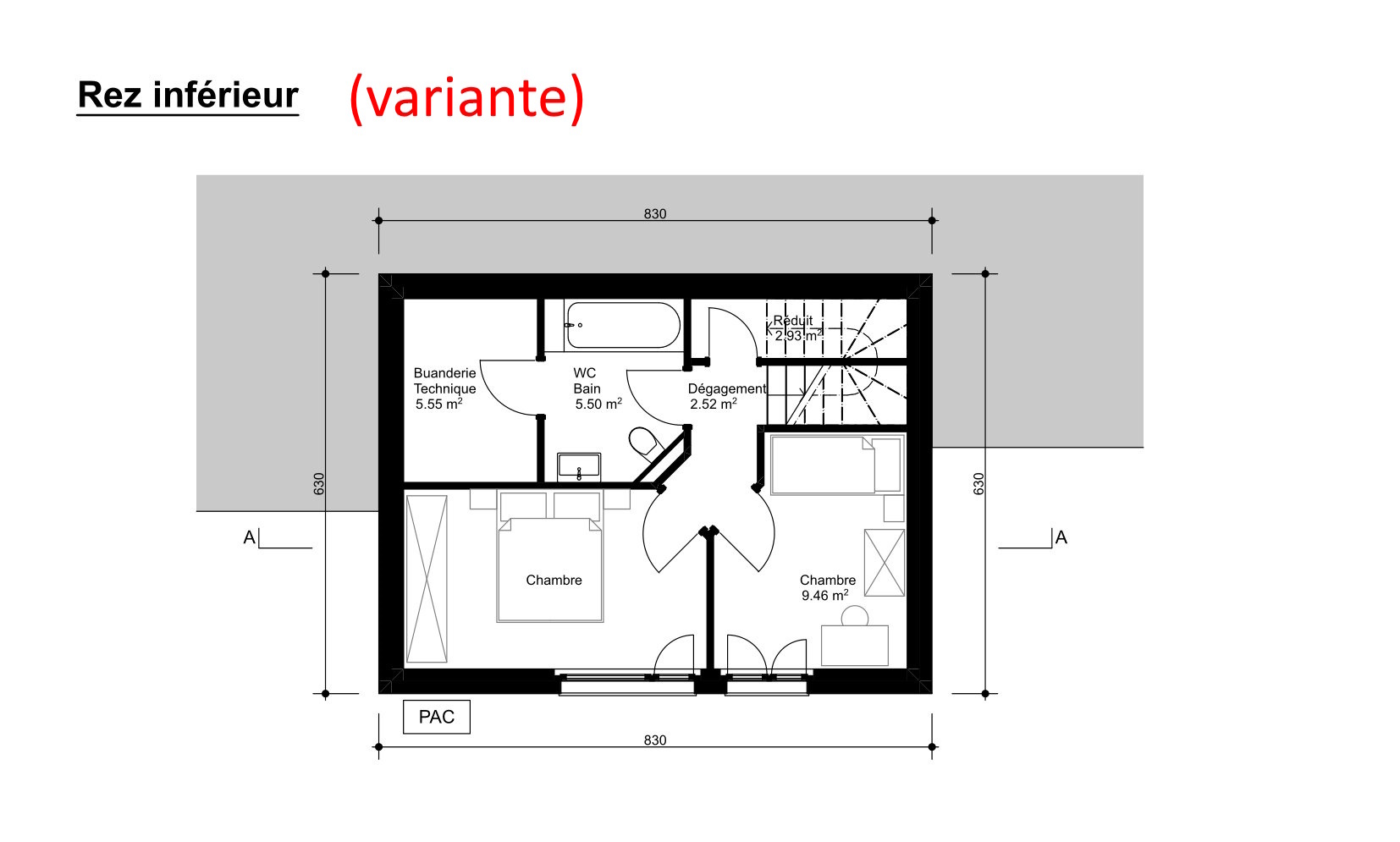 Rez inférieur Rez inférieur