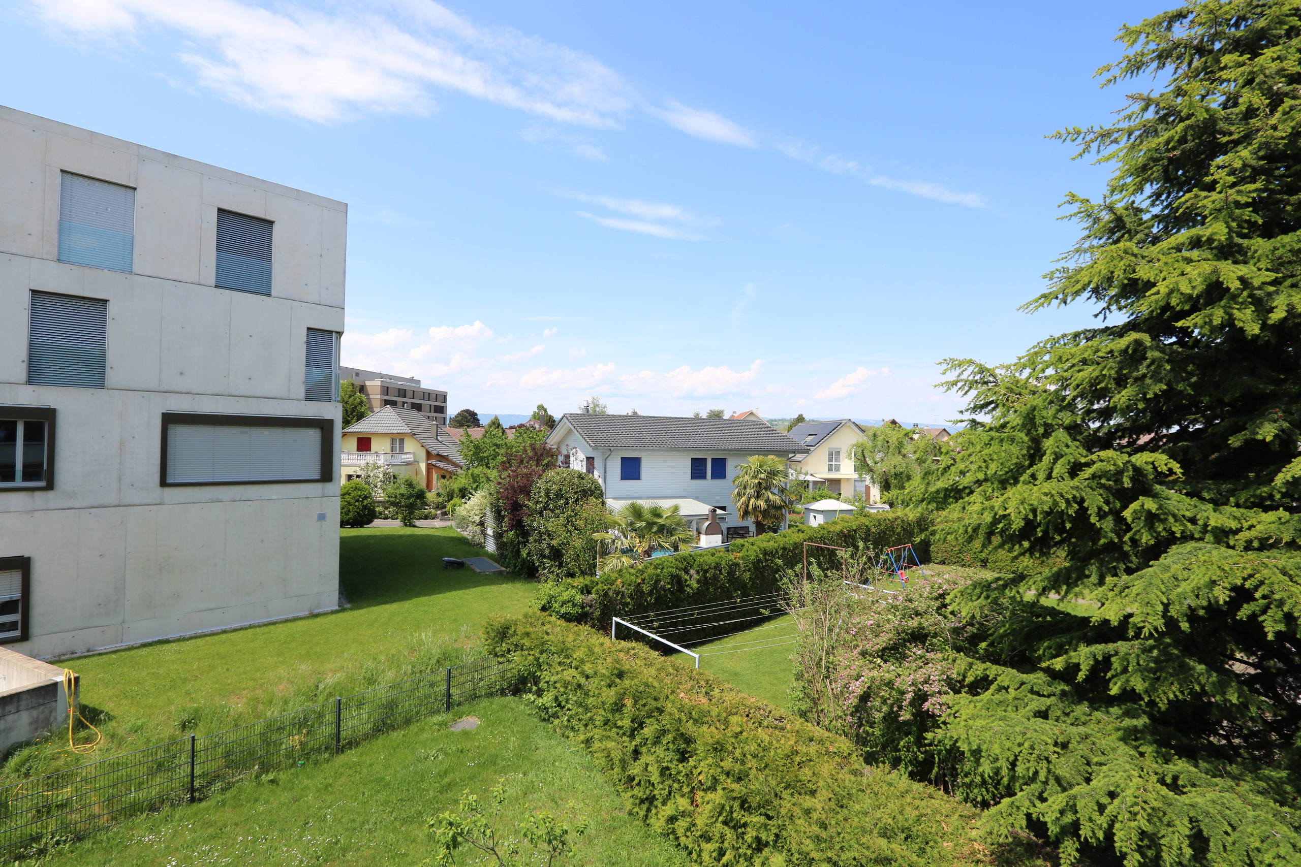 Aussicht Balkon hinten