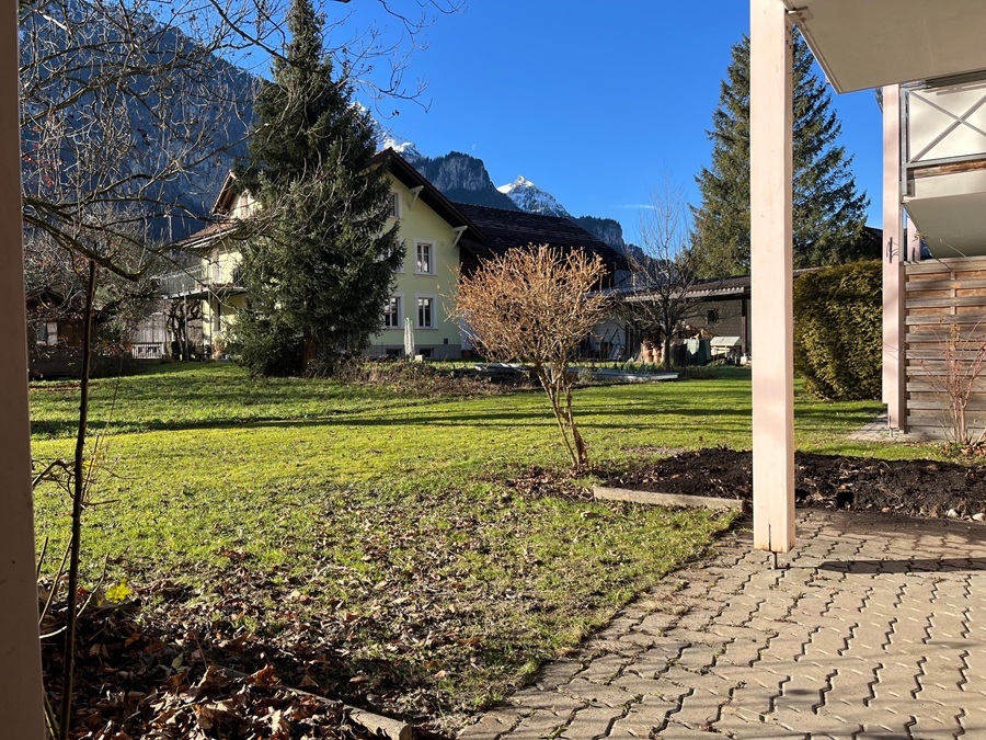 Aussicht ab Terrasse Süd/West