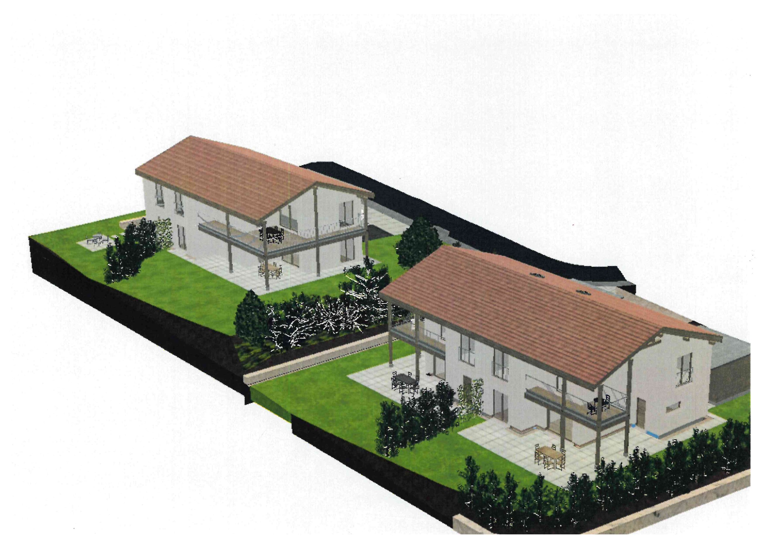 Bâtiment A et B Vue Aérienne