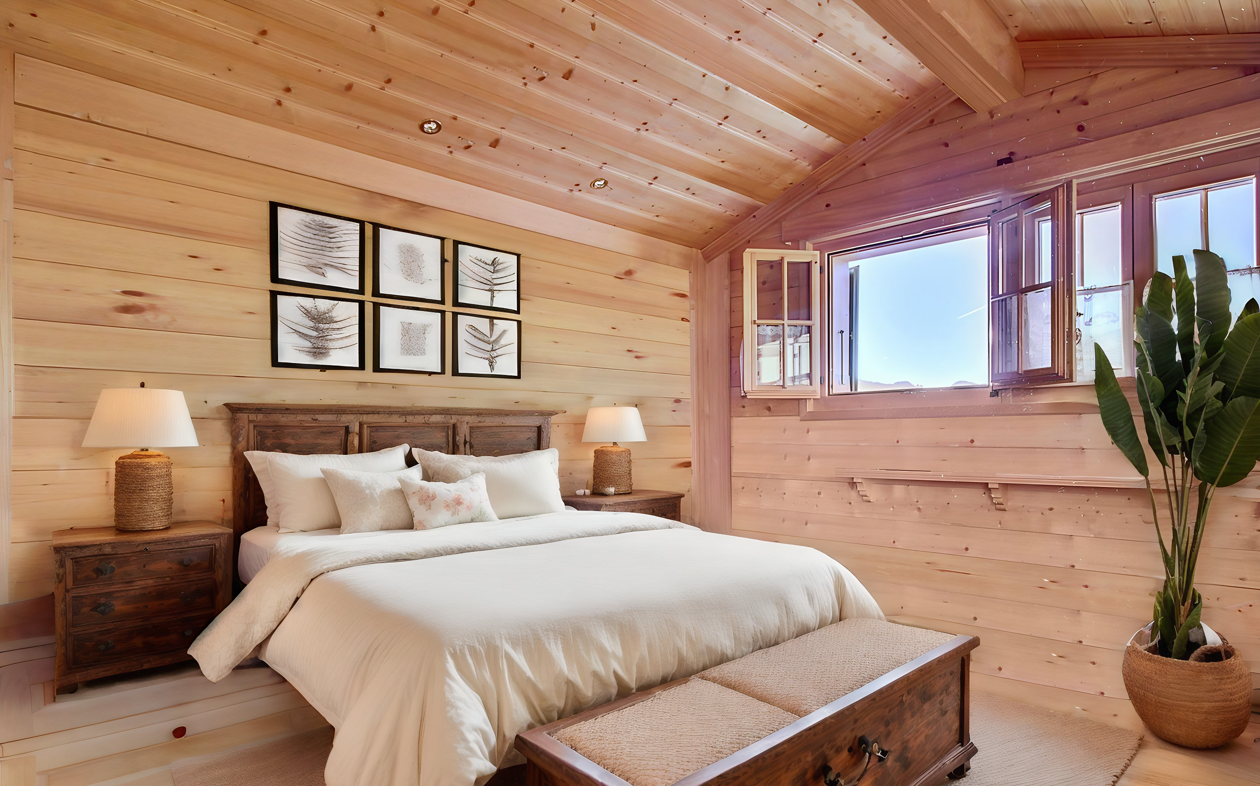 Chambre à coucher parentale - Décoration virtuelle Chambre à coucher parentale - Décoration virtuelle