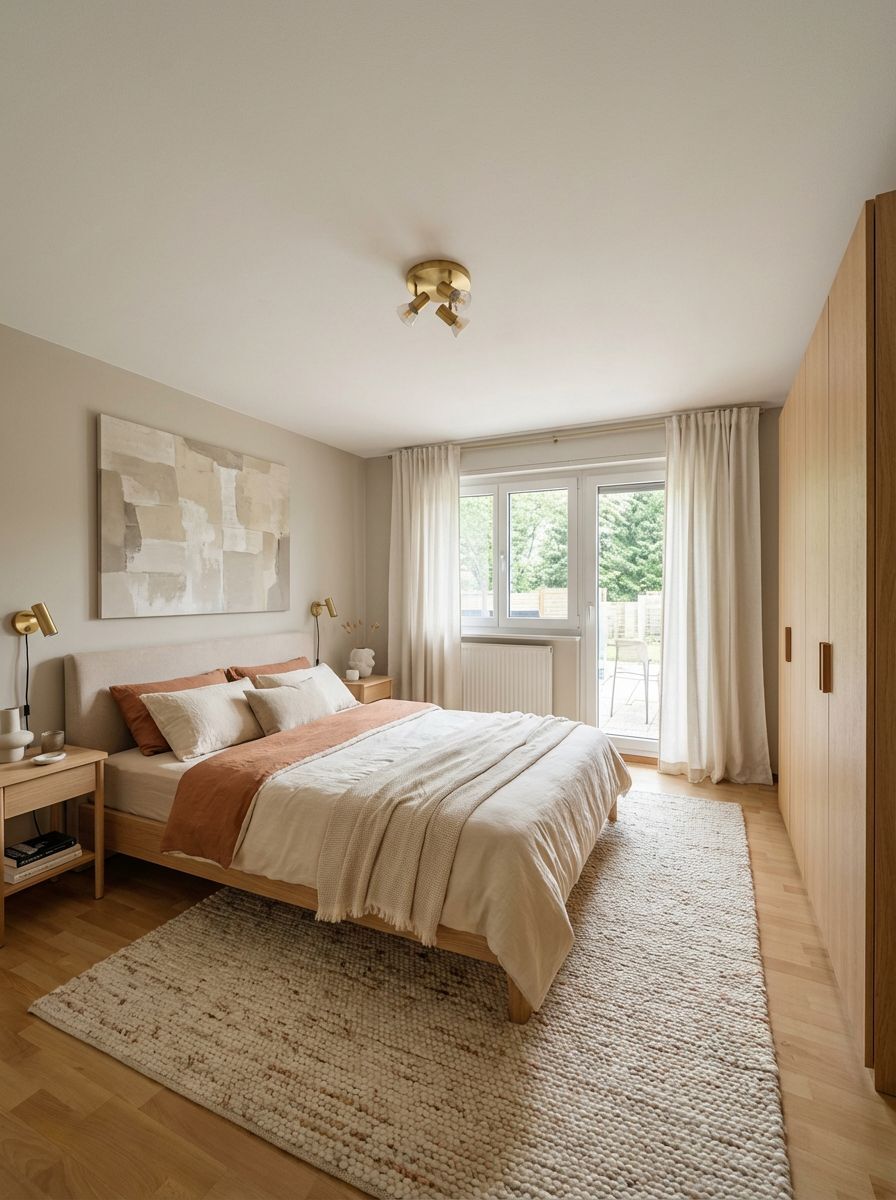 Chambre à coucher réaménagée