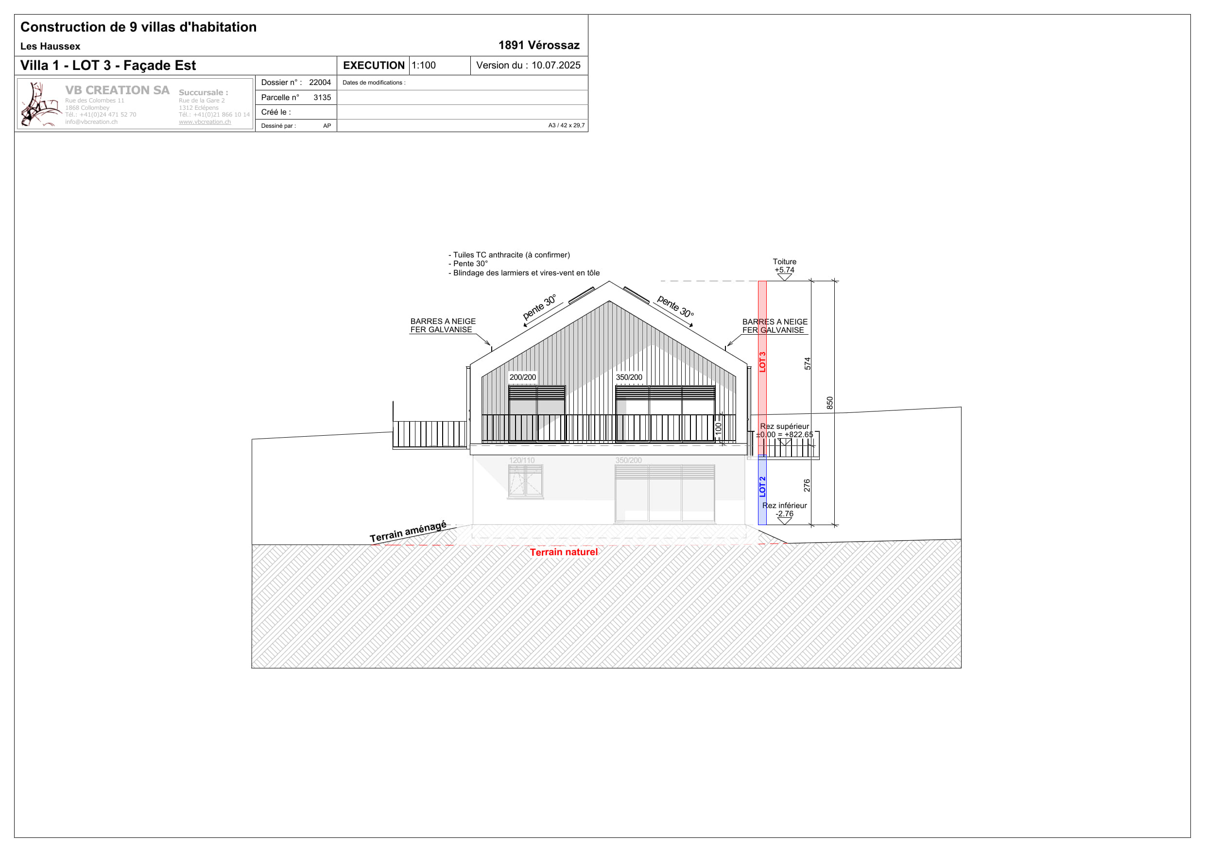 Façade est Façade est