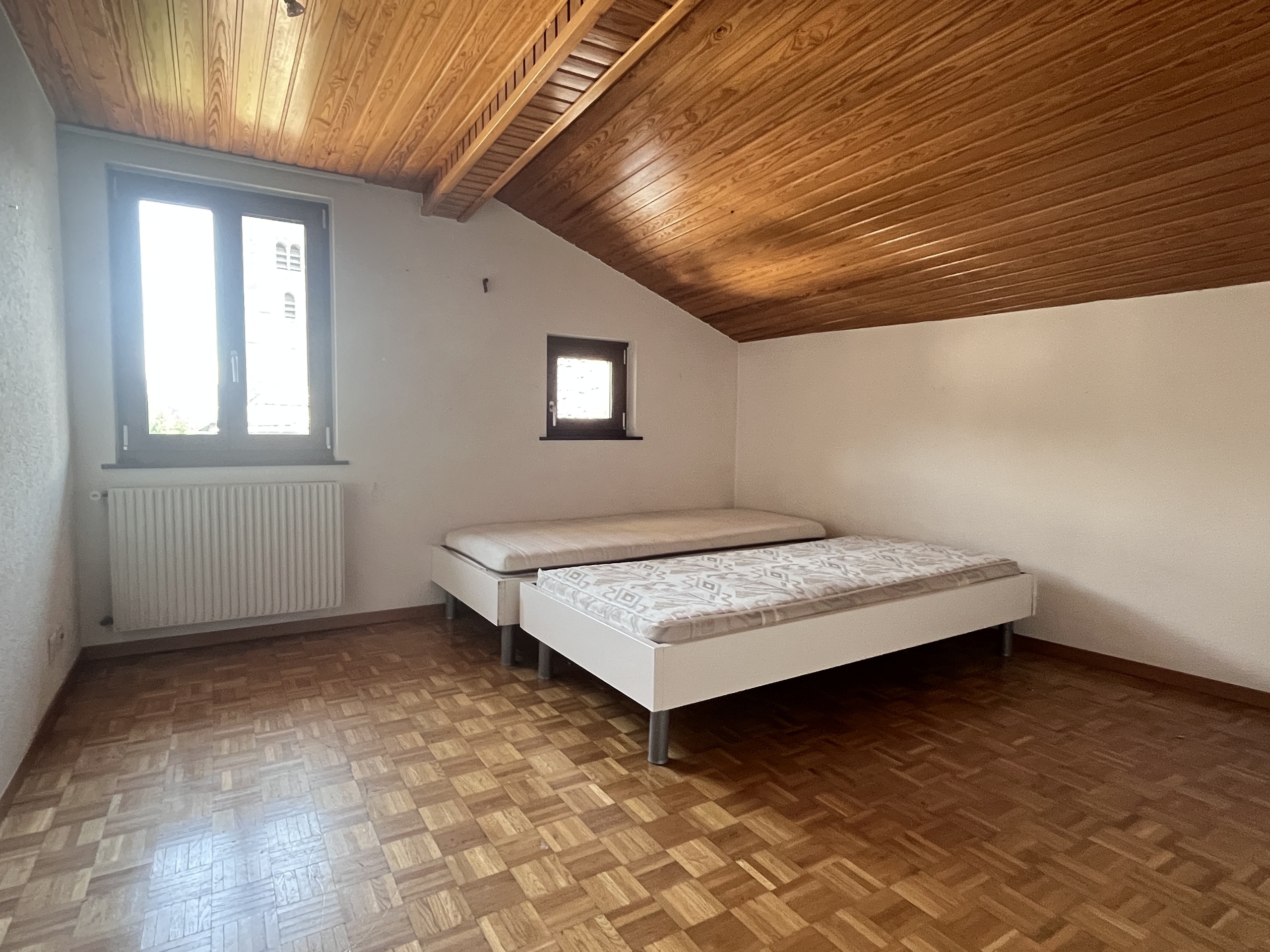 Chambre à l'étage 