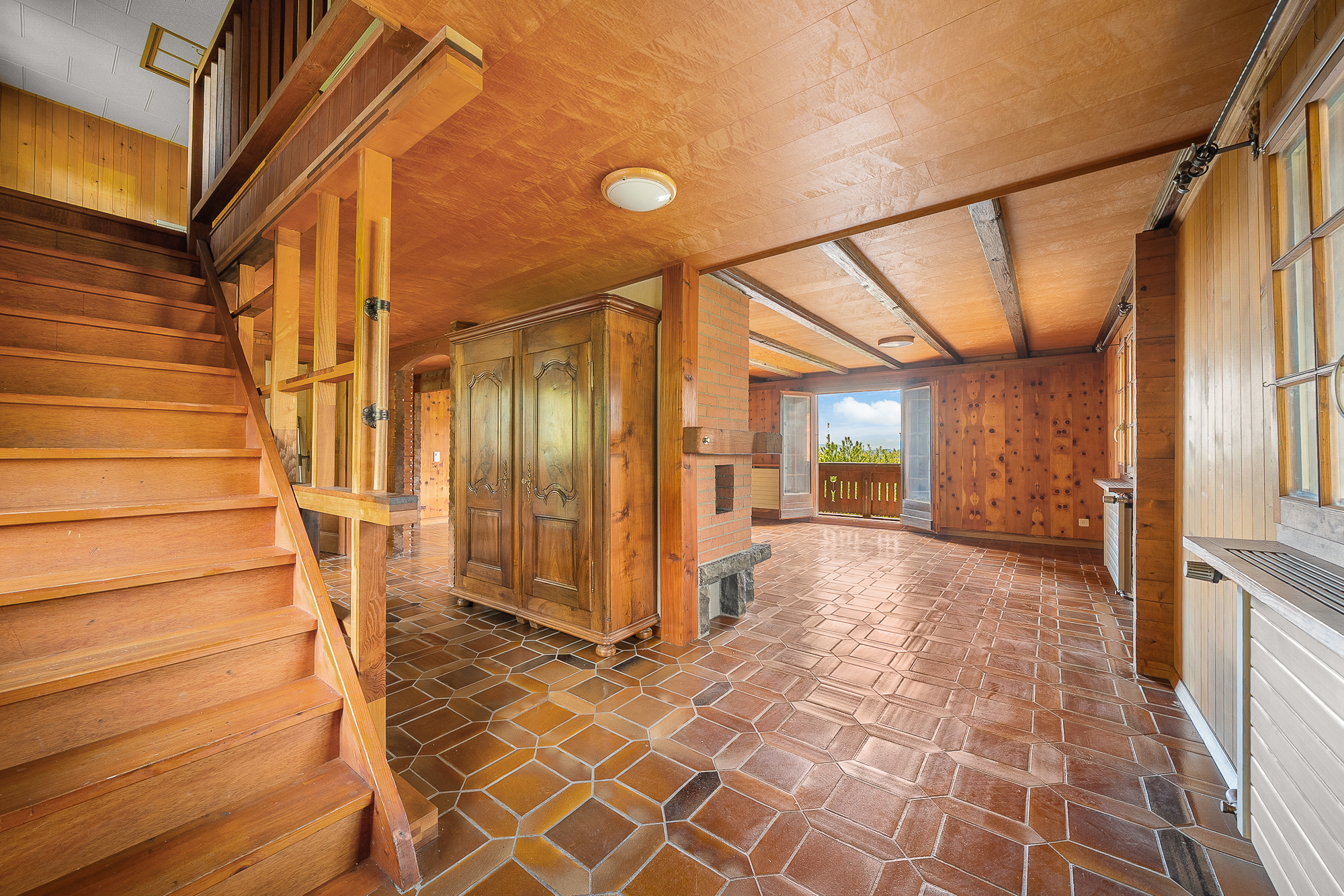 Escalier et distribution Escalier et distribution