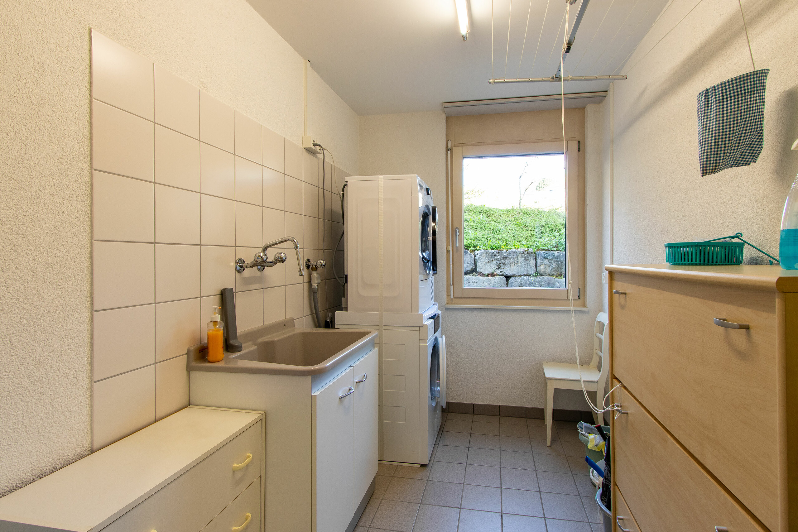 Buanderie au rez-de-chaussée