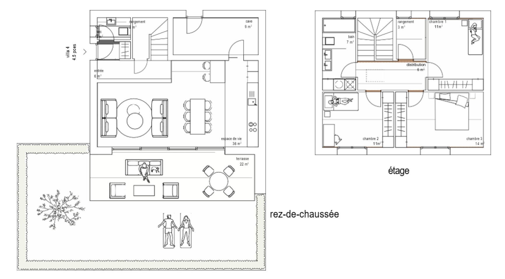 Plan Villa 4 Plan Villa 4
