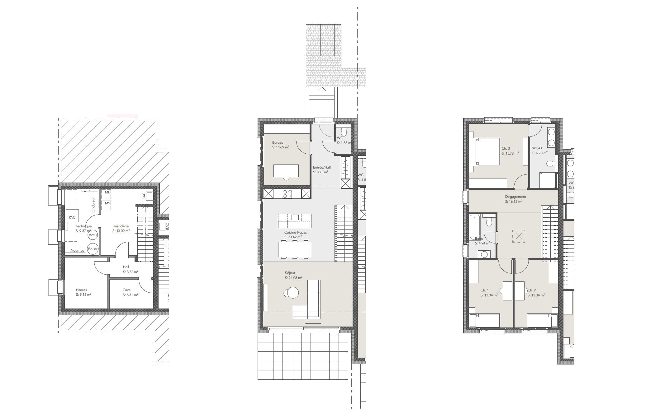 Modèle d'exemple intérieur possible Modèle d'exemple intérieur possible
