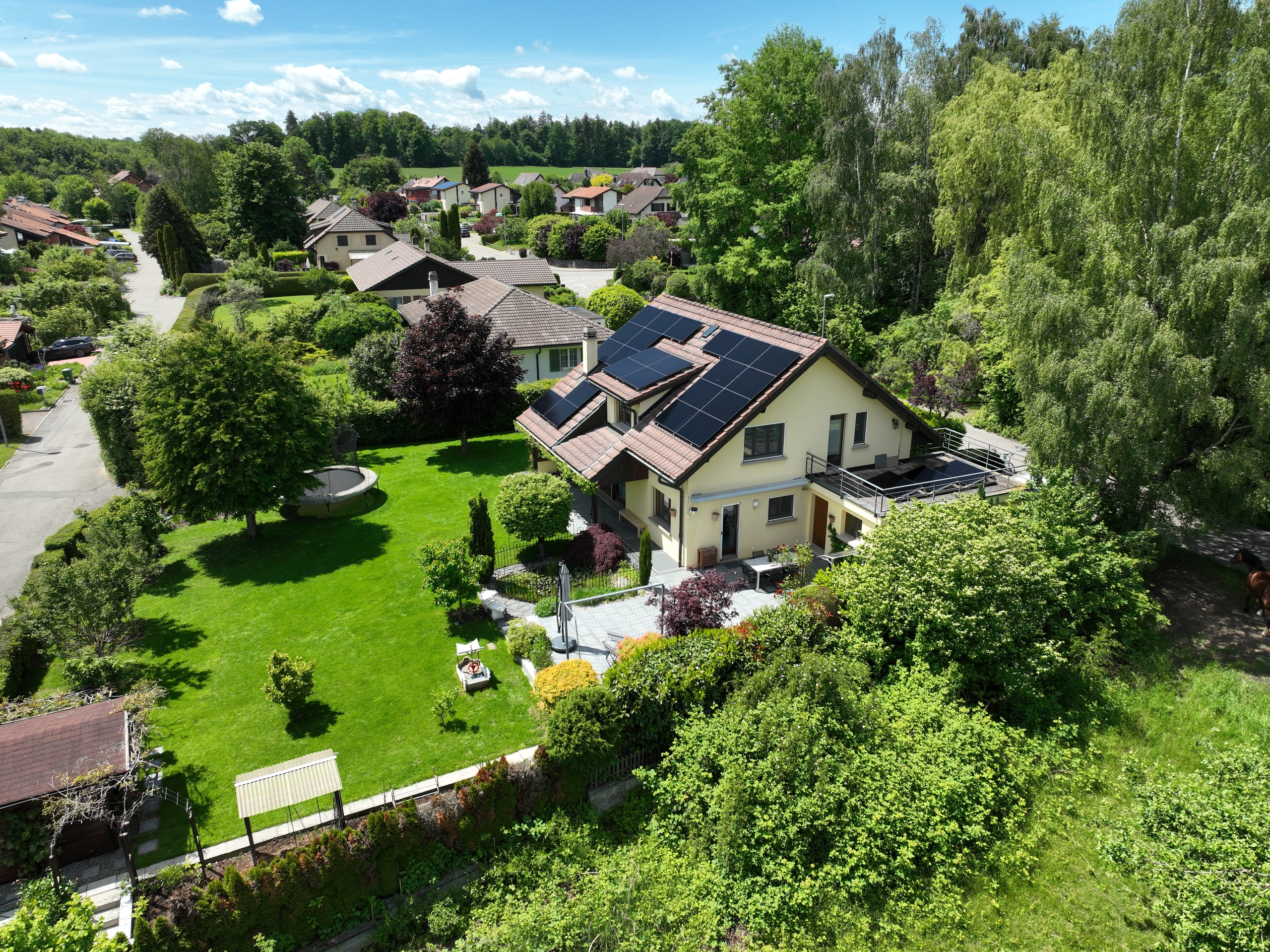 Vue aérienne
