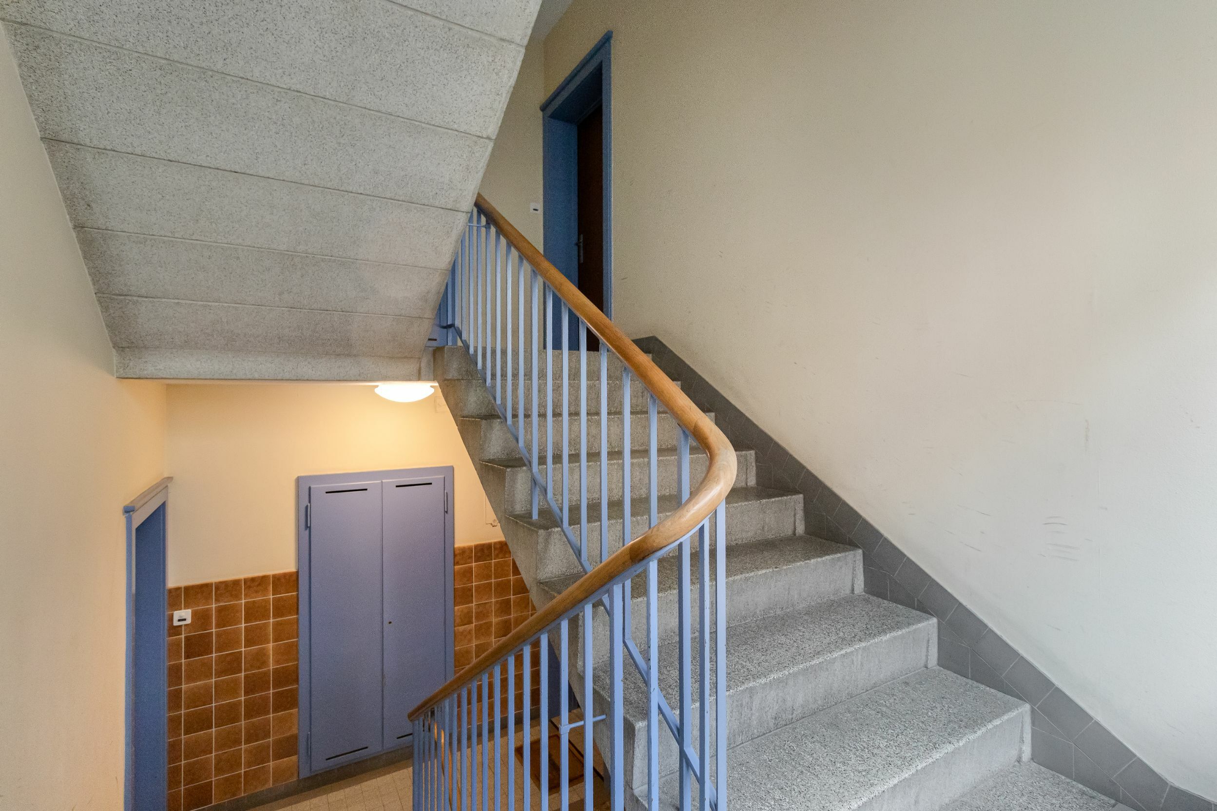 Gepflegtes Treppenhaus