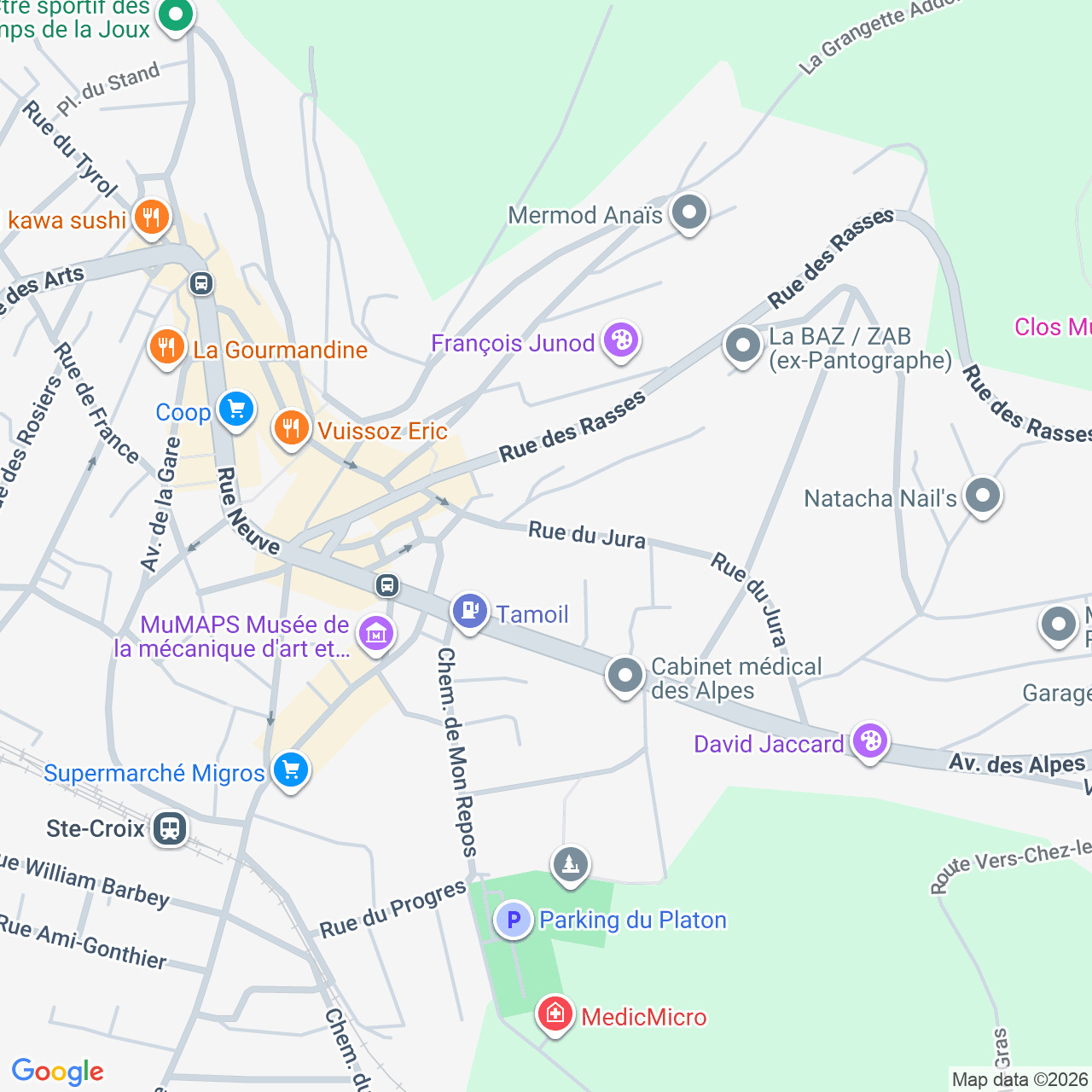 Plan de situation 2