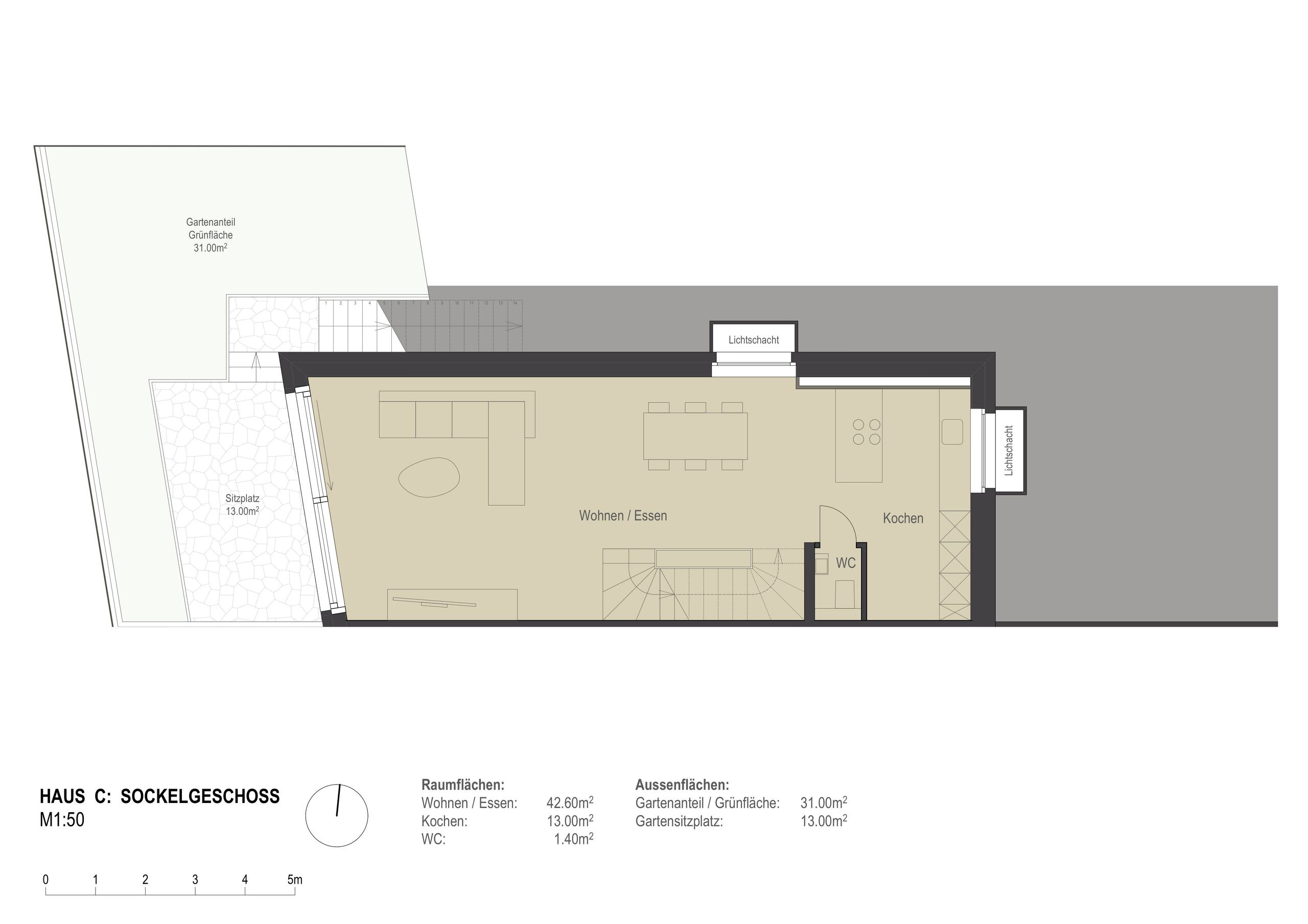 Haus C Sockelgeschoss Haus C Sockelgeschoss