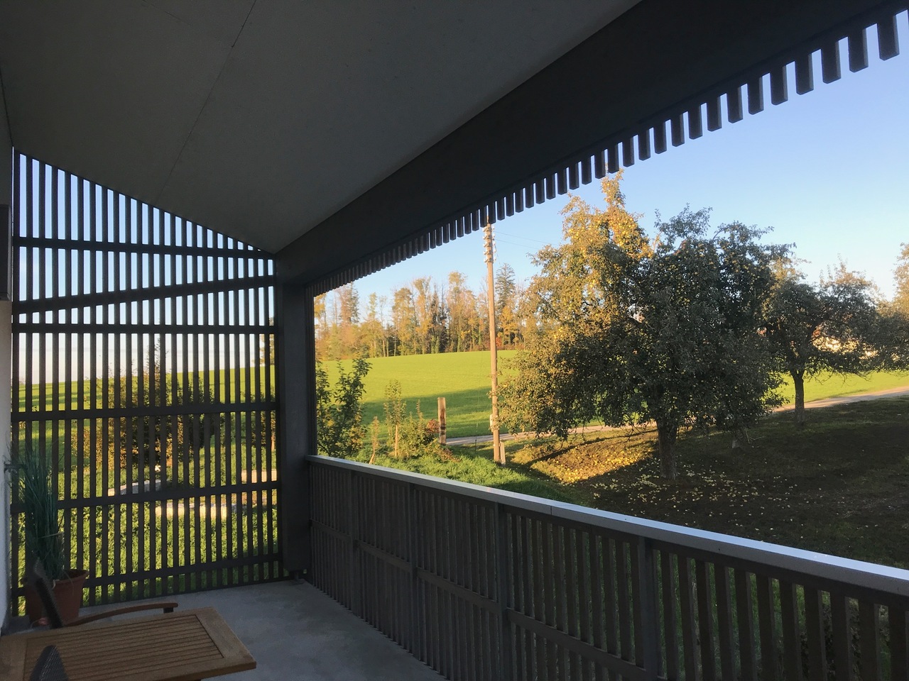 Aussicht Terrasse ost