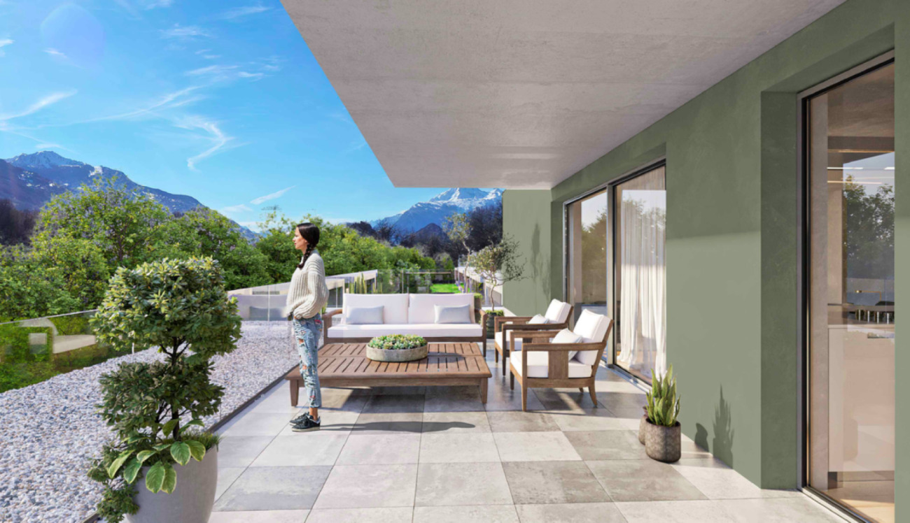 Terrasse couverte