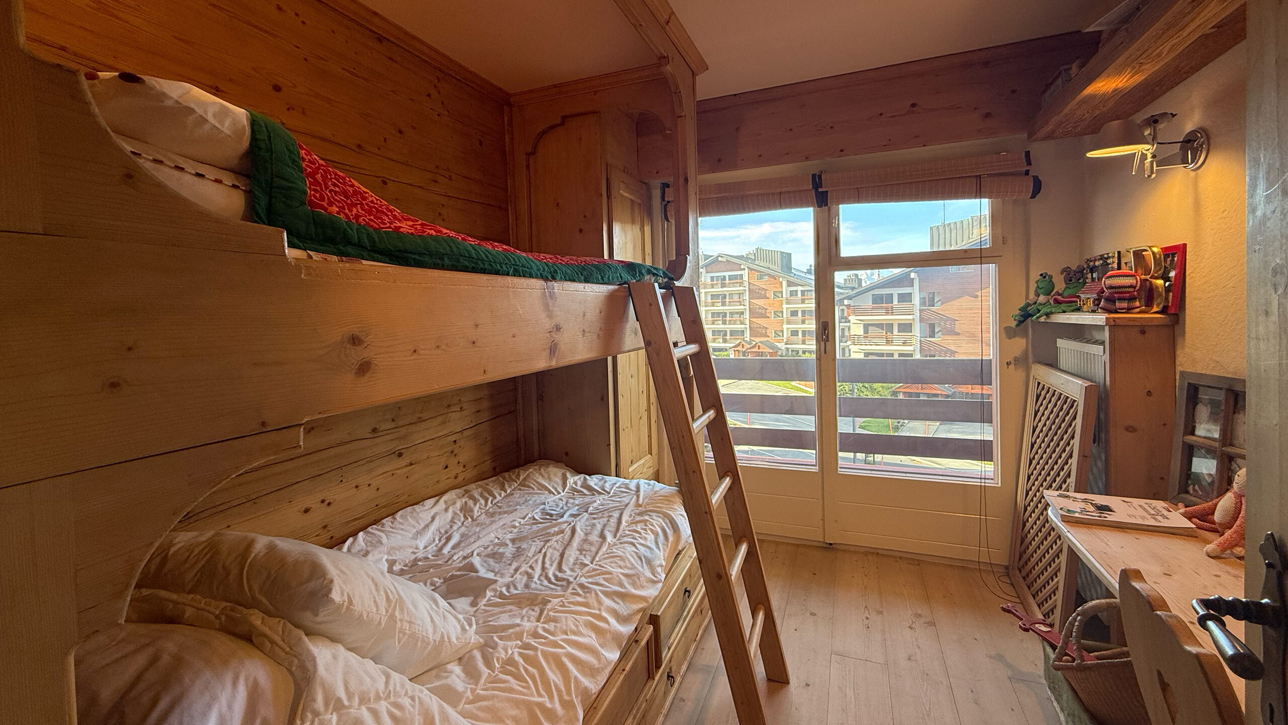Bedroom 2 with bunk bed