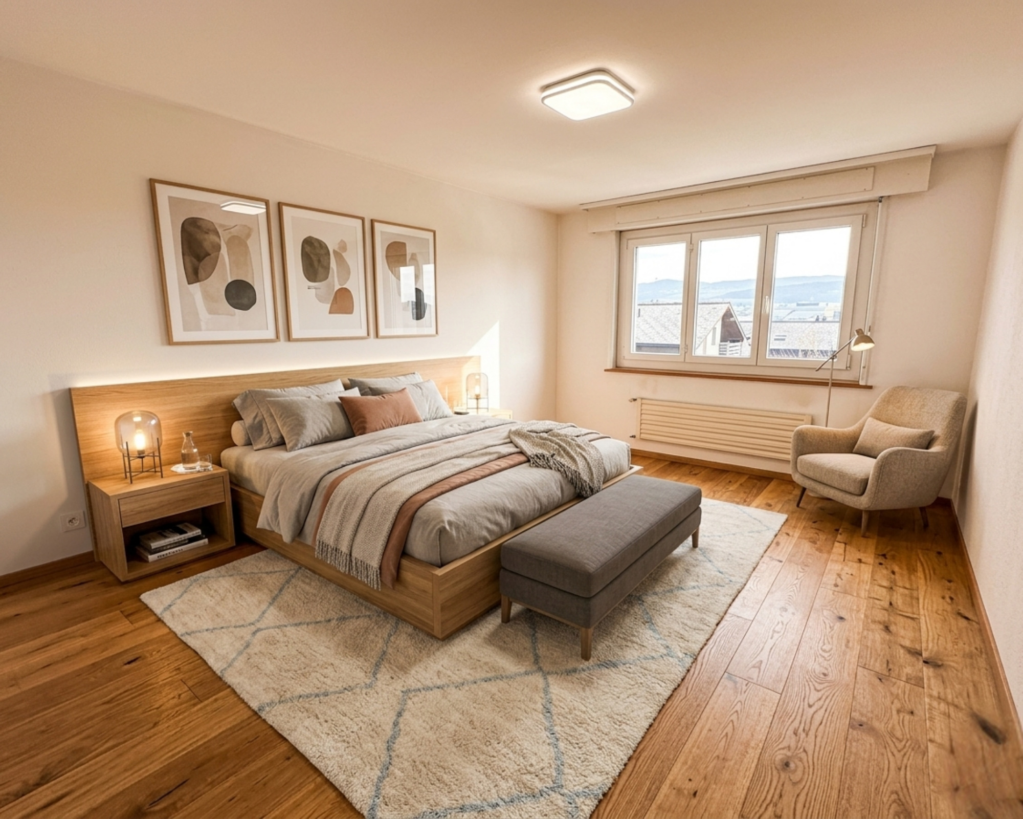 Visualisation chambre parentale