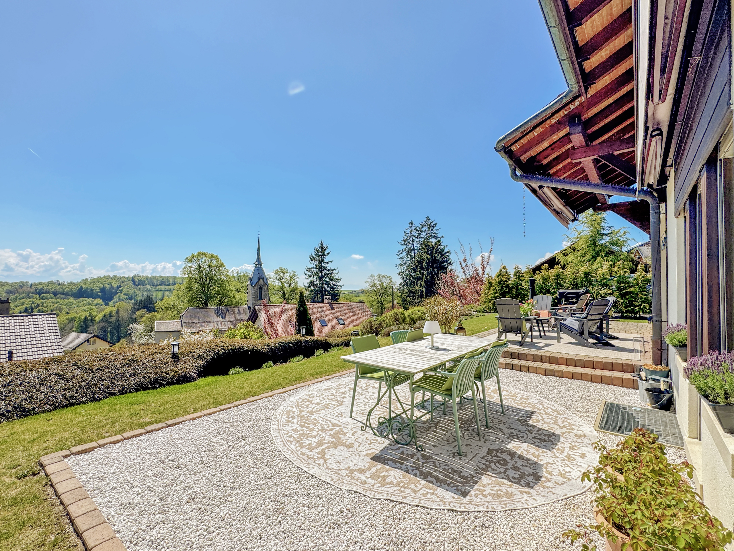 Les terrasses exposées plein sud Les terrasses exposées plein sud