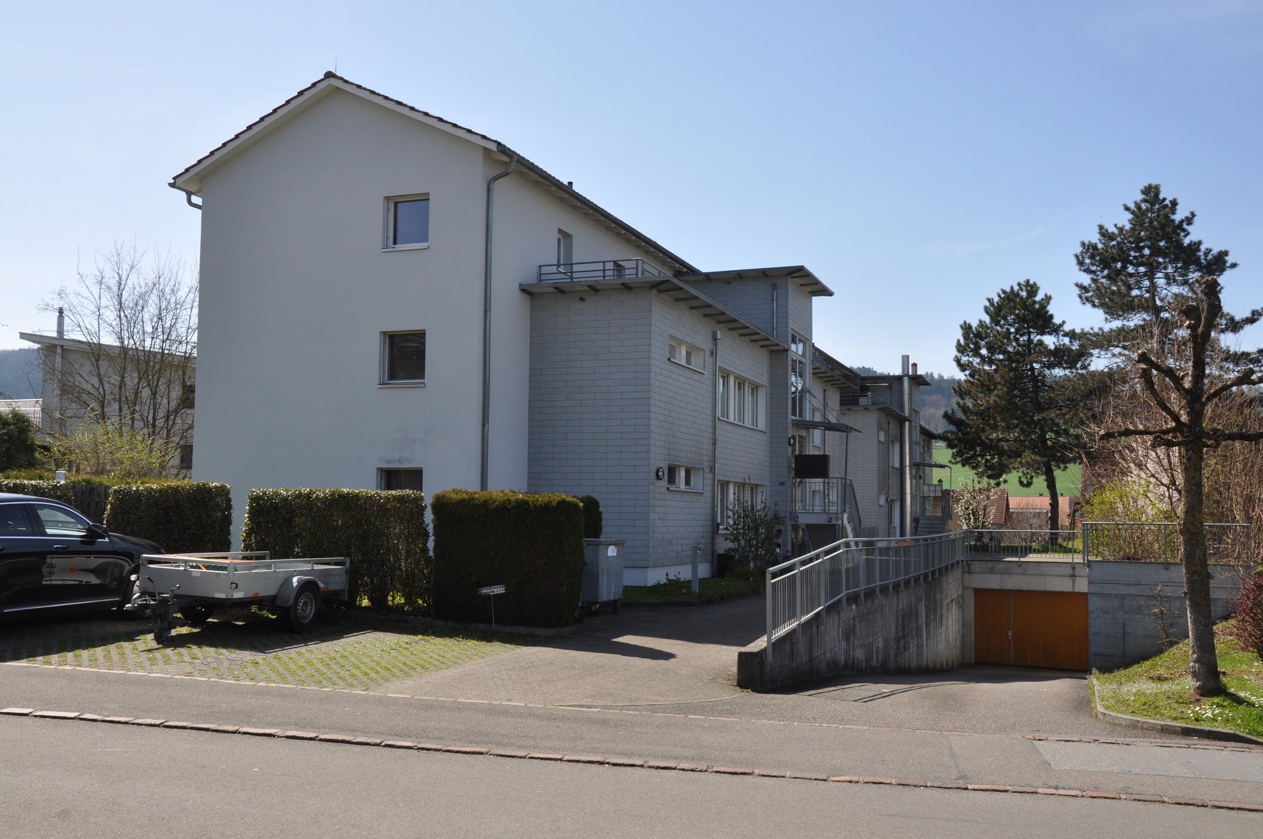 Einfahrt in die Tiefgarage