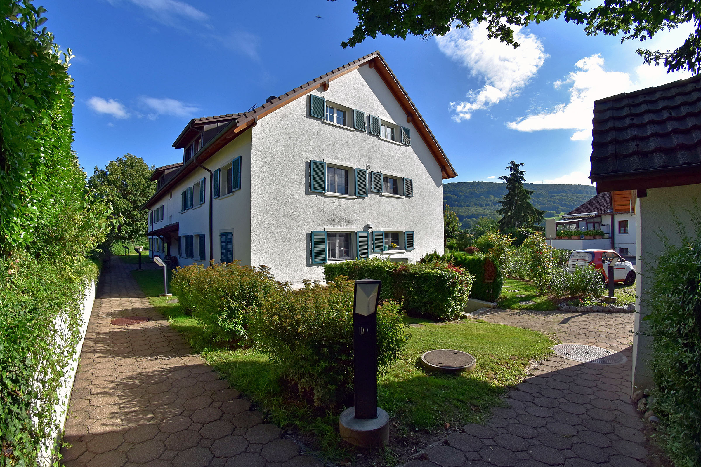 Zugangsweg zum Wohnhaus