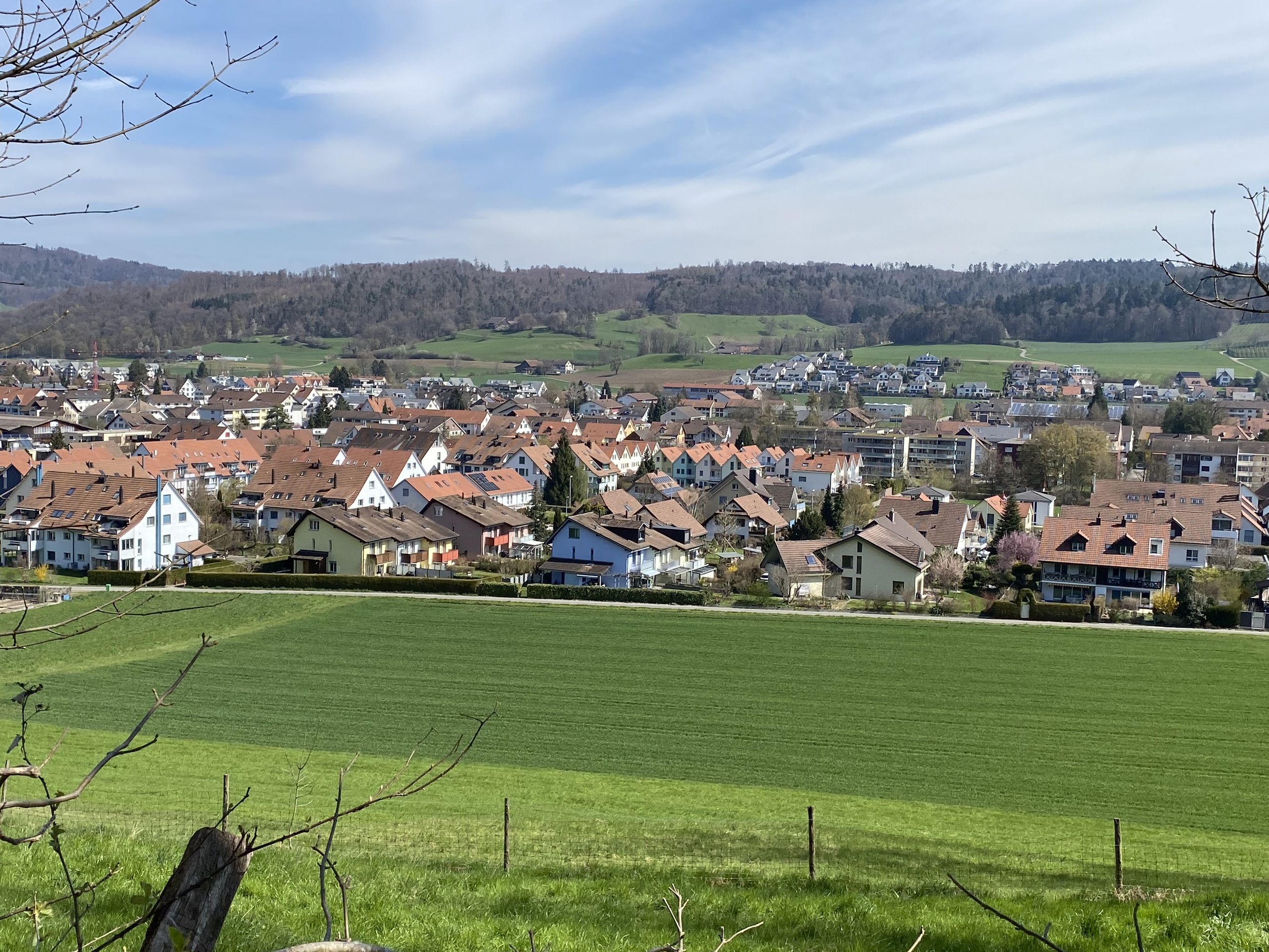 Ansicht über Embrach