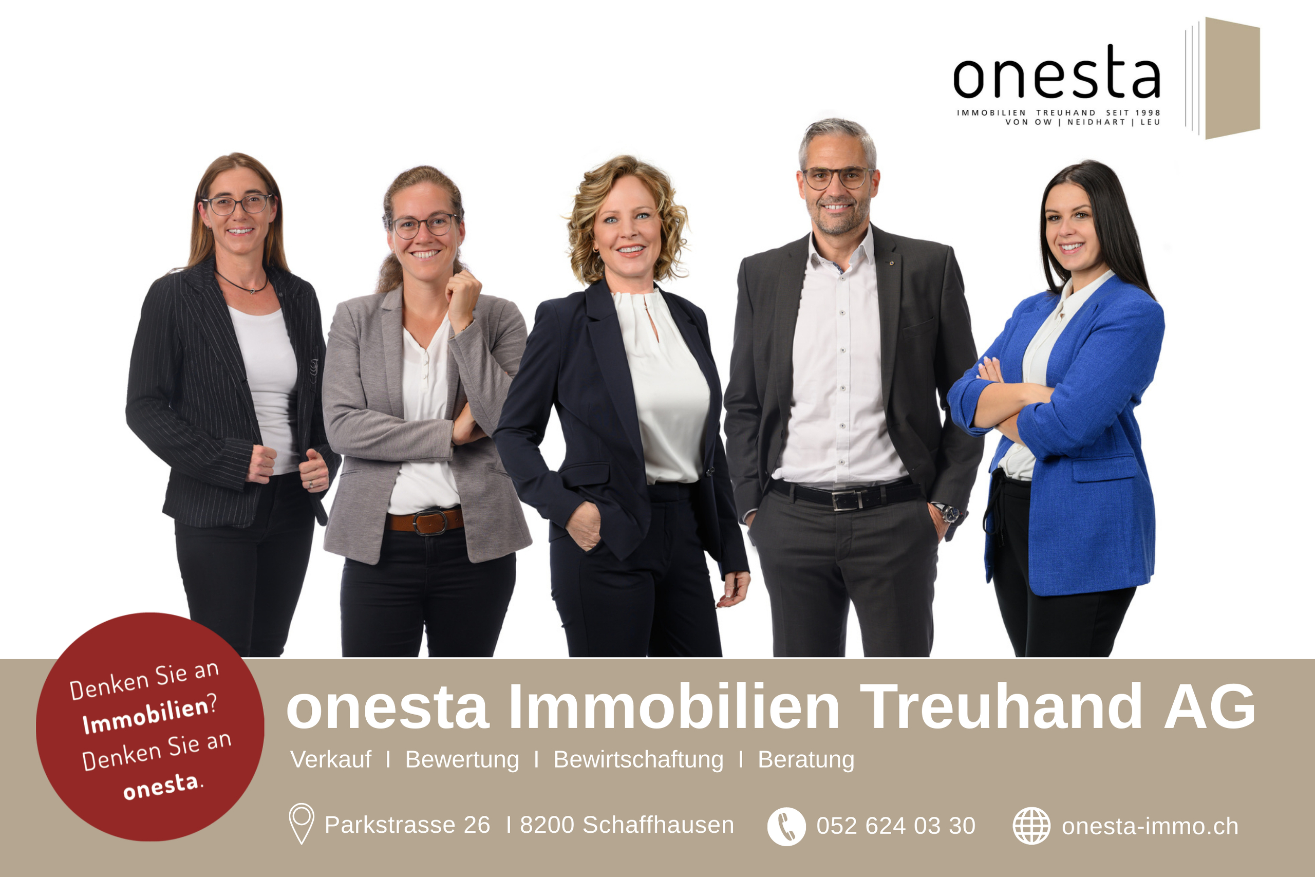 Team onesta Immobilien Treuhand AG